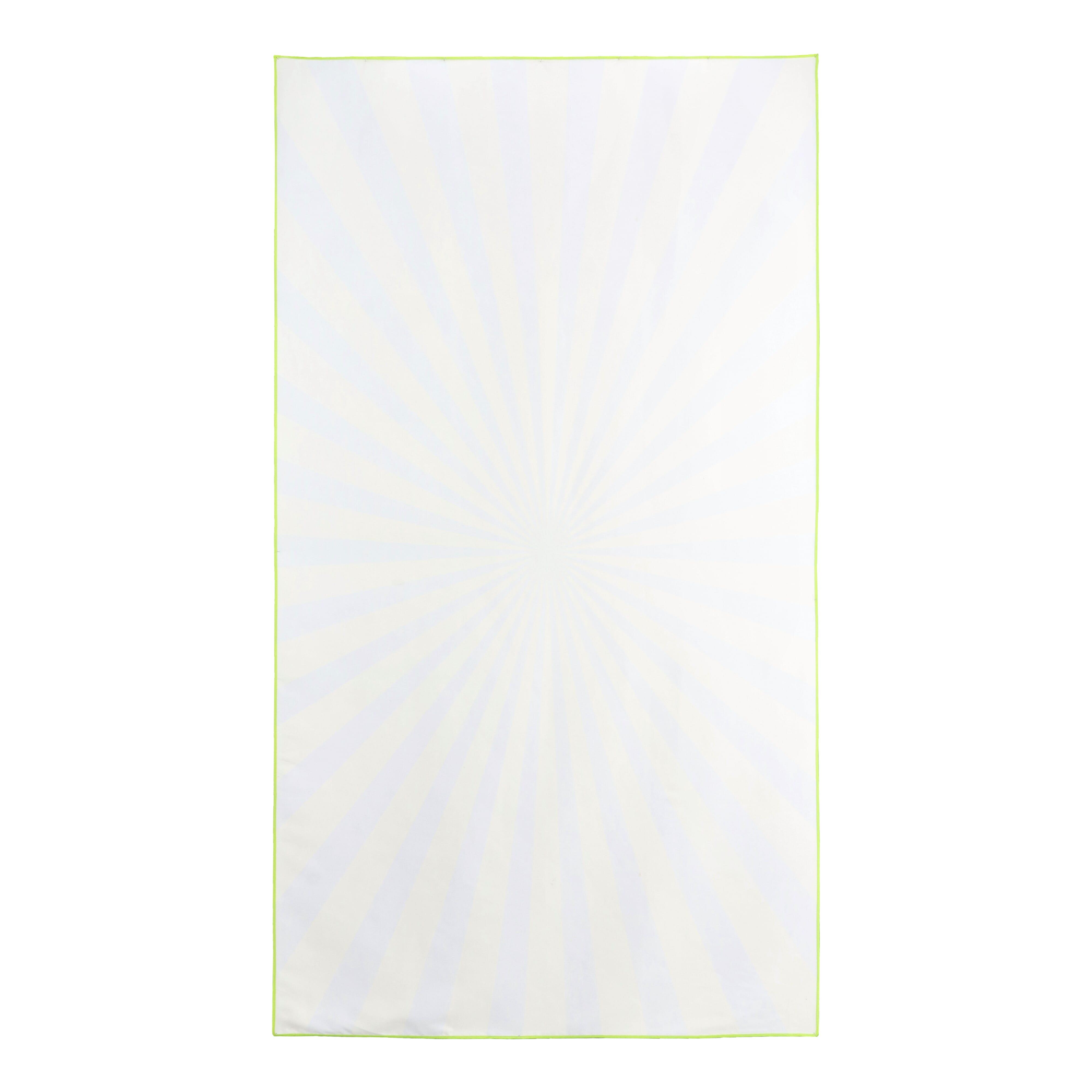 R-PET-Schnelltrocknungs-Strandtuch 100 × 180 cm, Sublimationsdruck