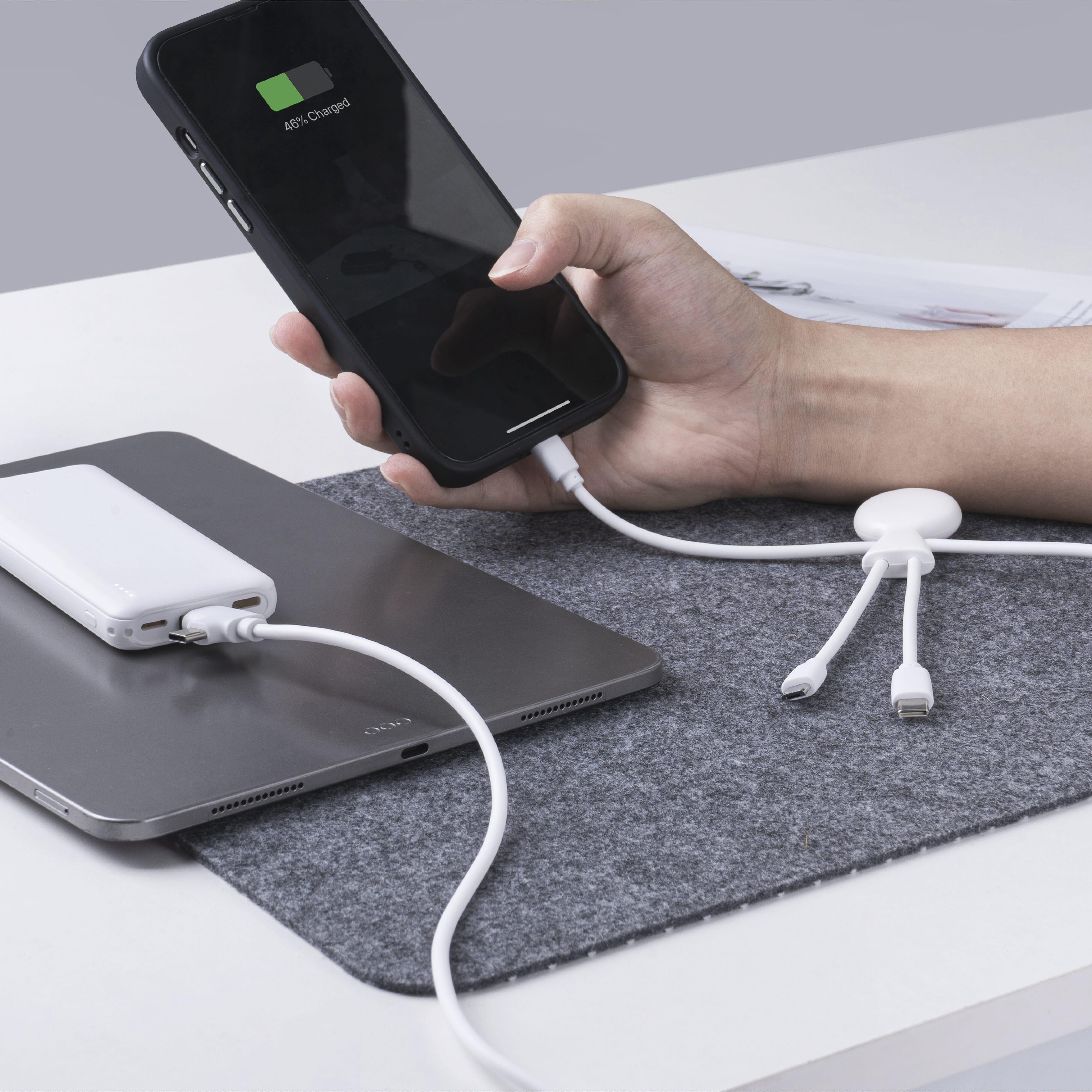 3199 | Xoopar Mr. Bio Powerbank and Cable pack 7000mAh