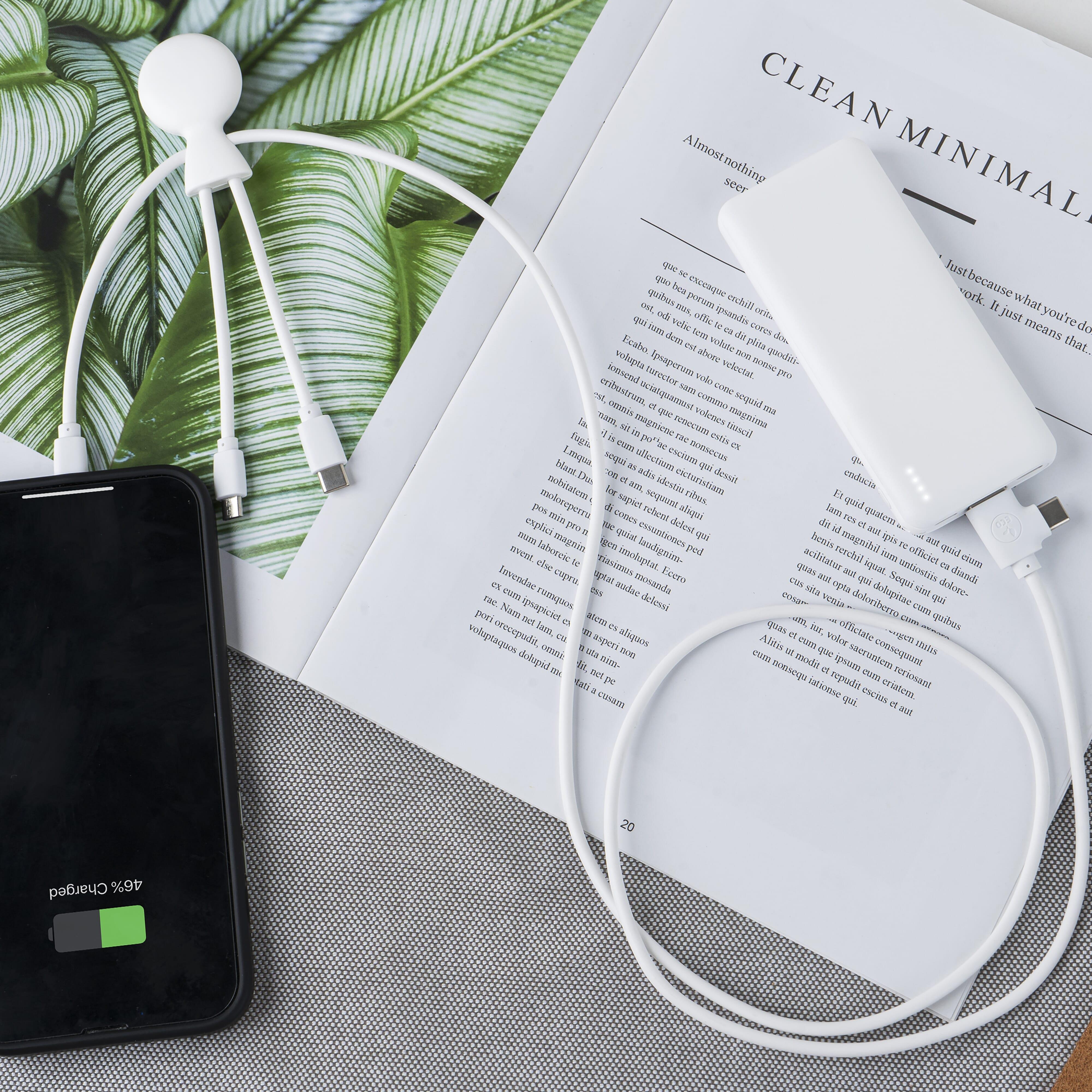 3199 | Xoopar Mr. Bio Powerbank and Cable pack 7000mAh