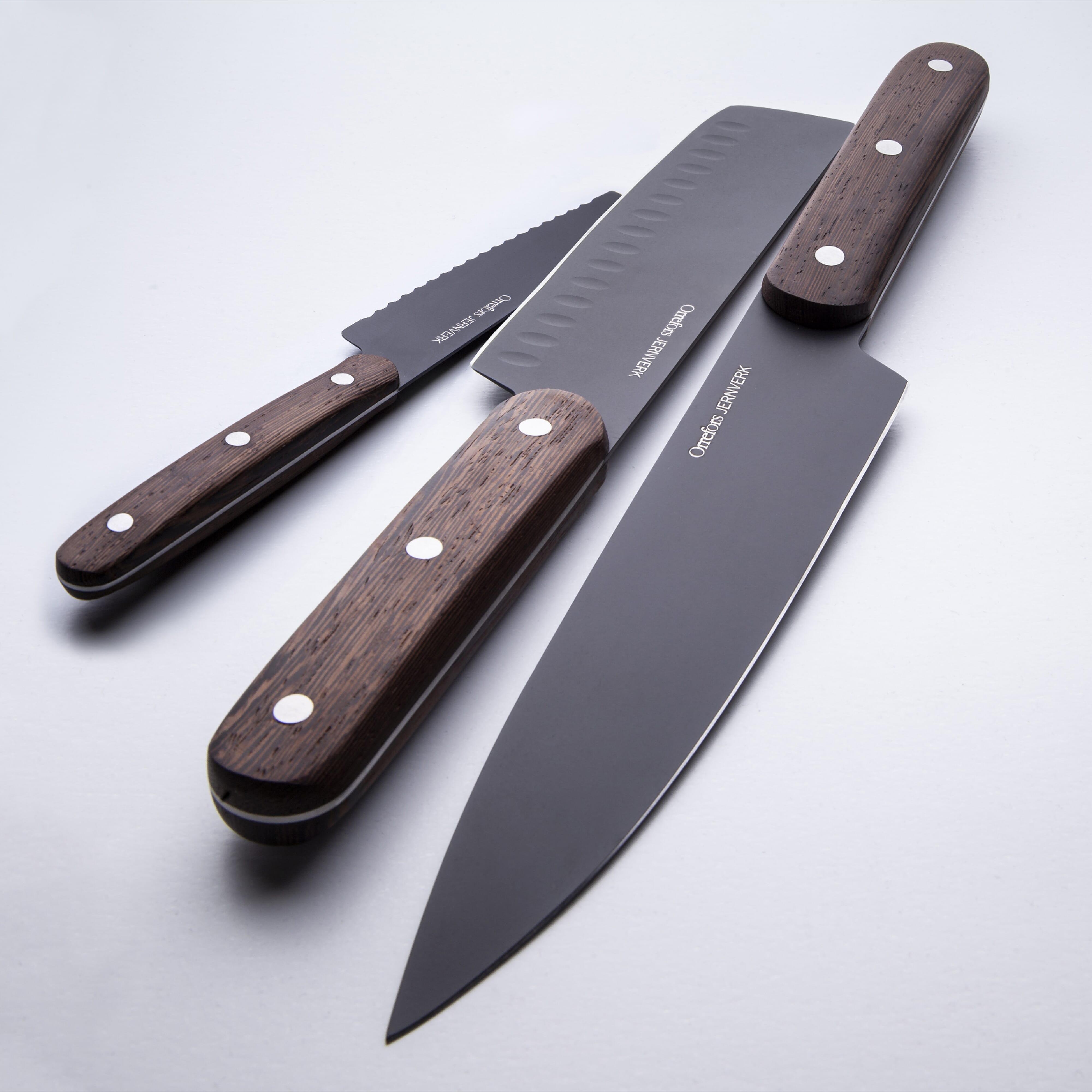 Orrefors Jernverk Messerset holz 3er-Set