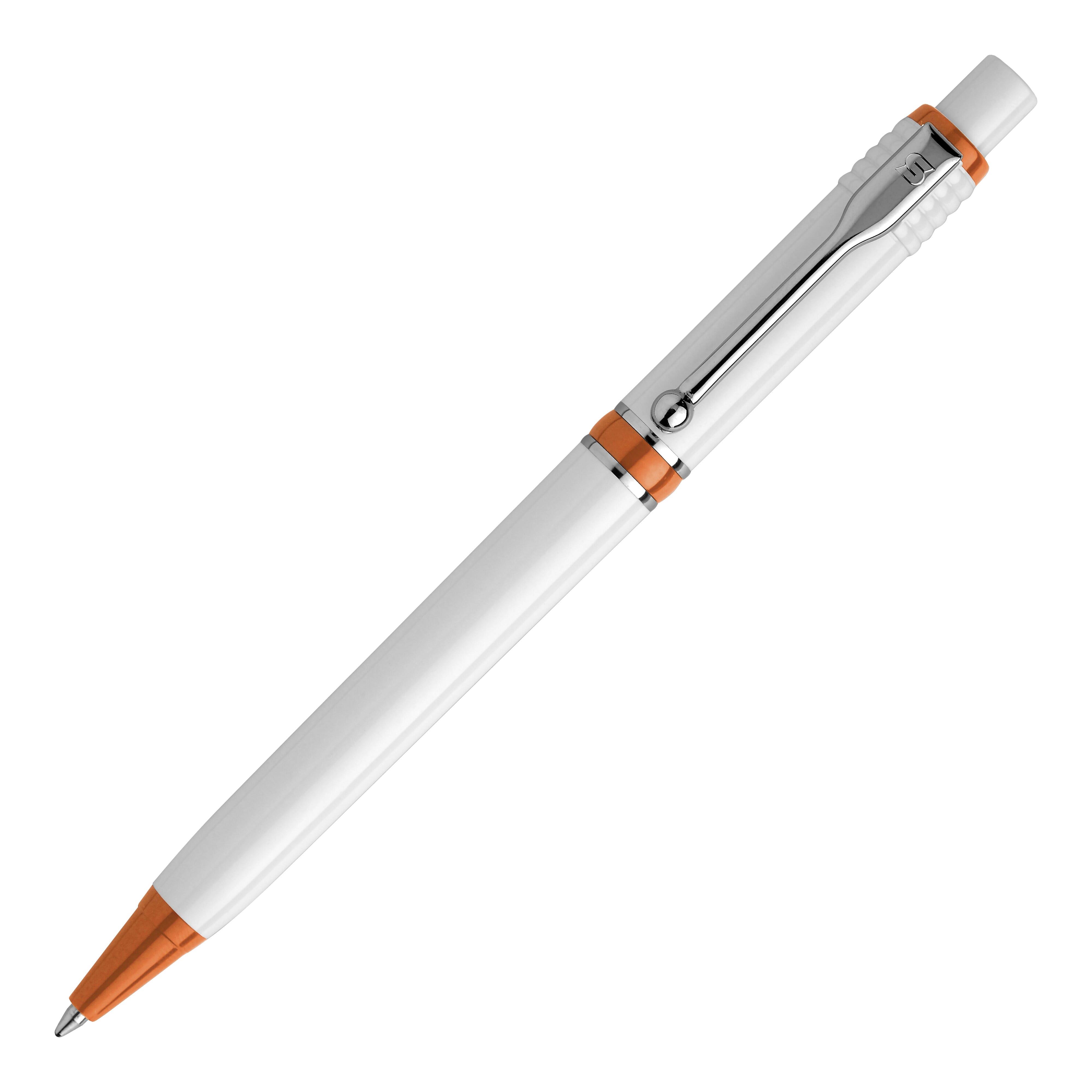 Weiss / Orange