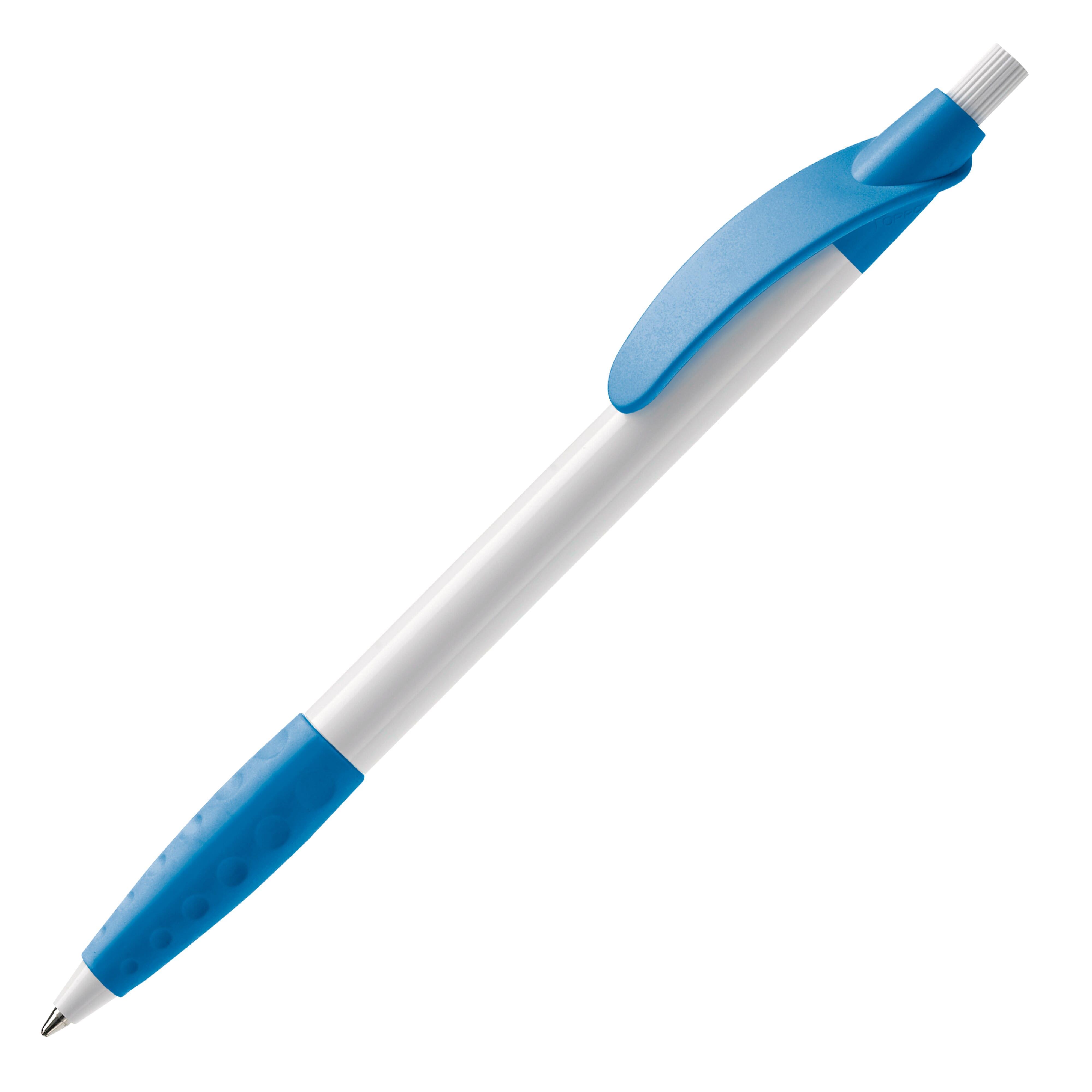 Weiss / Hellblau