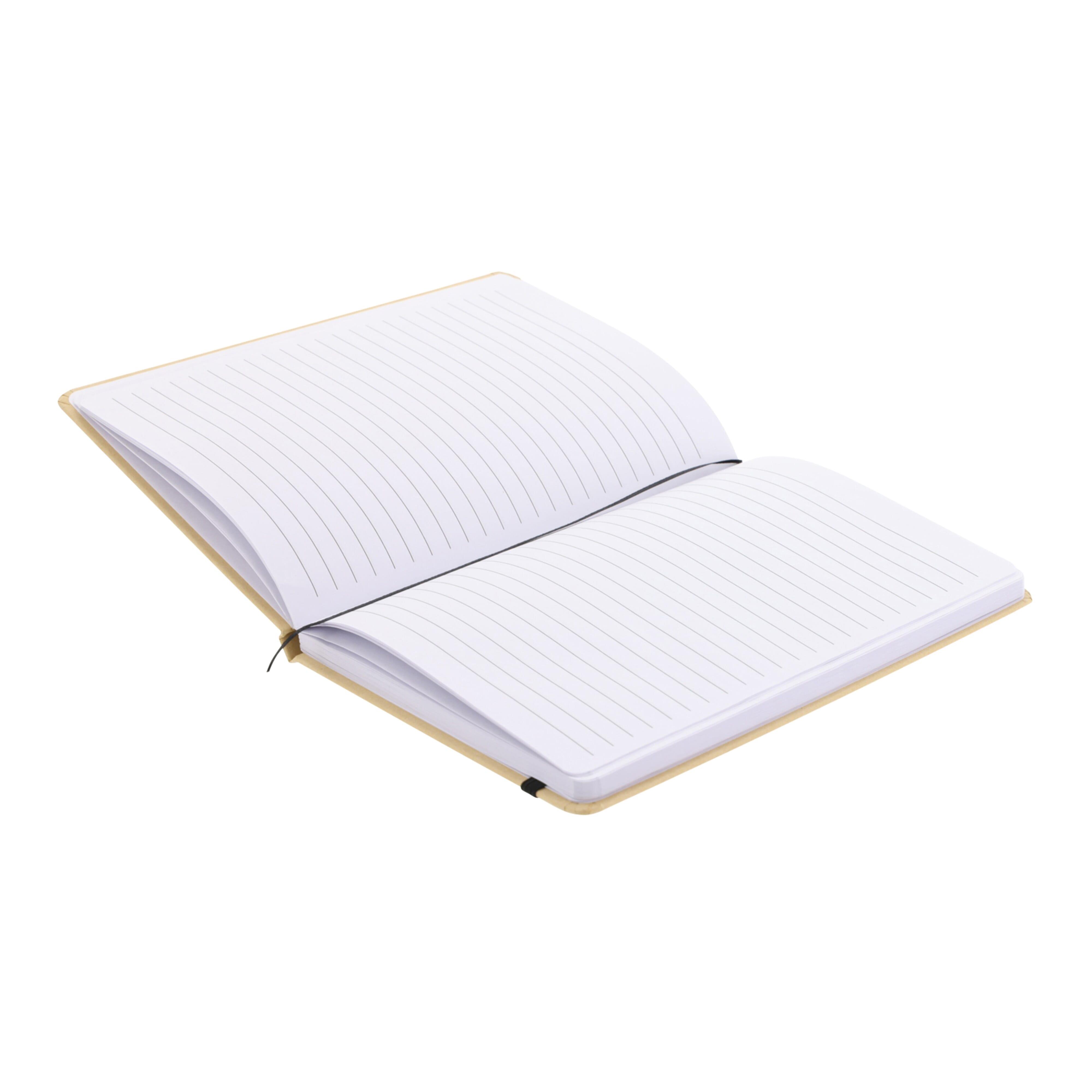 Notizbuch aus Karton mit runden Ecken A6