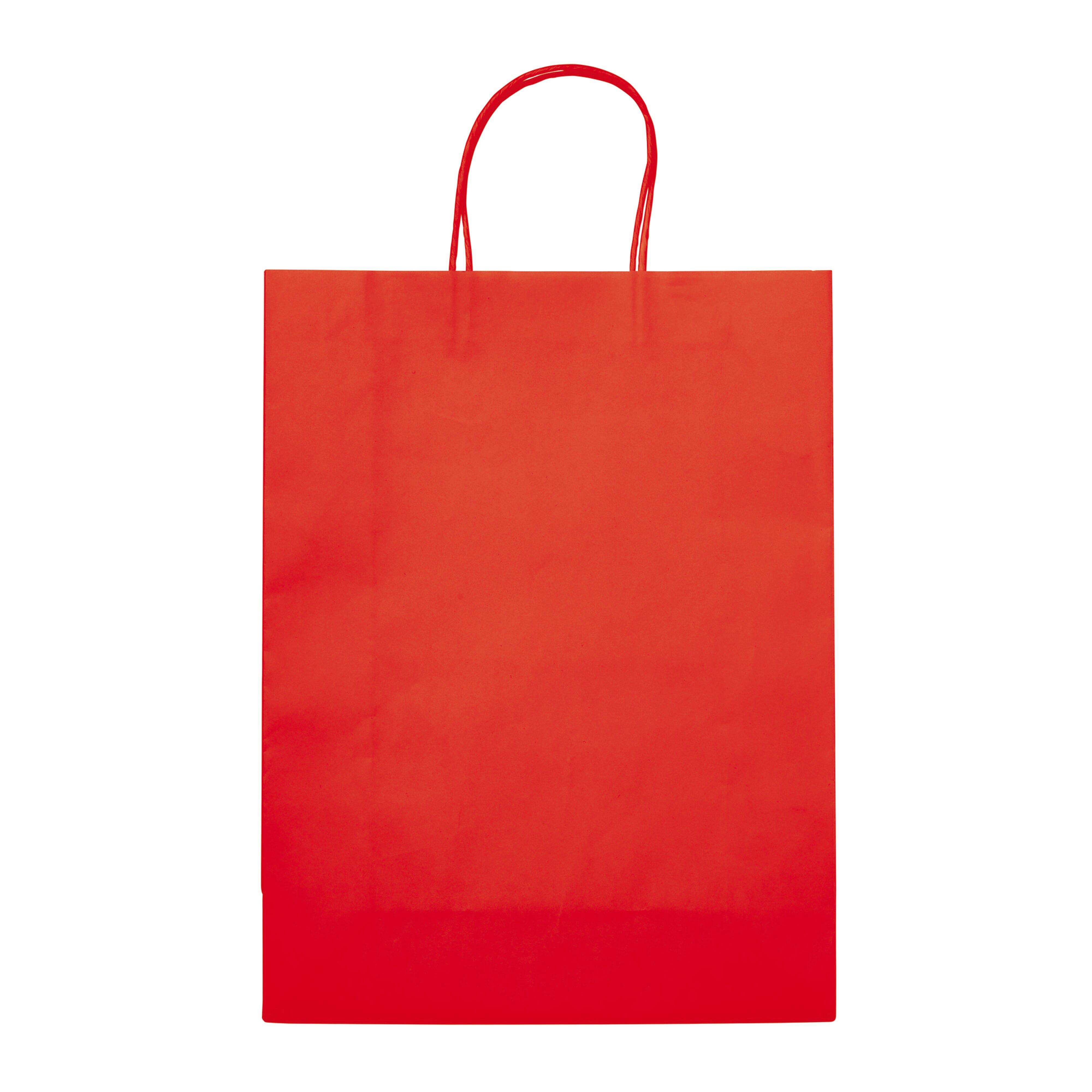 Große Papiertasche im Eco Look 120g/m²
