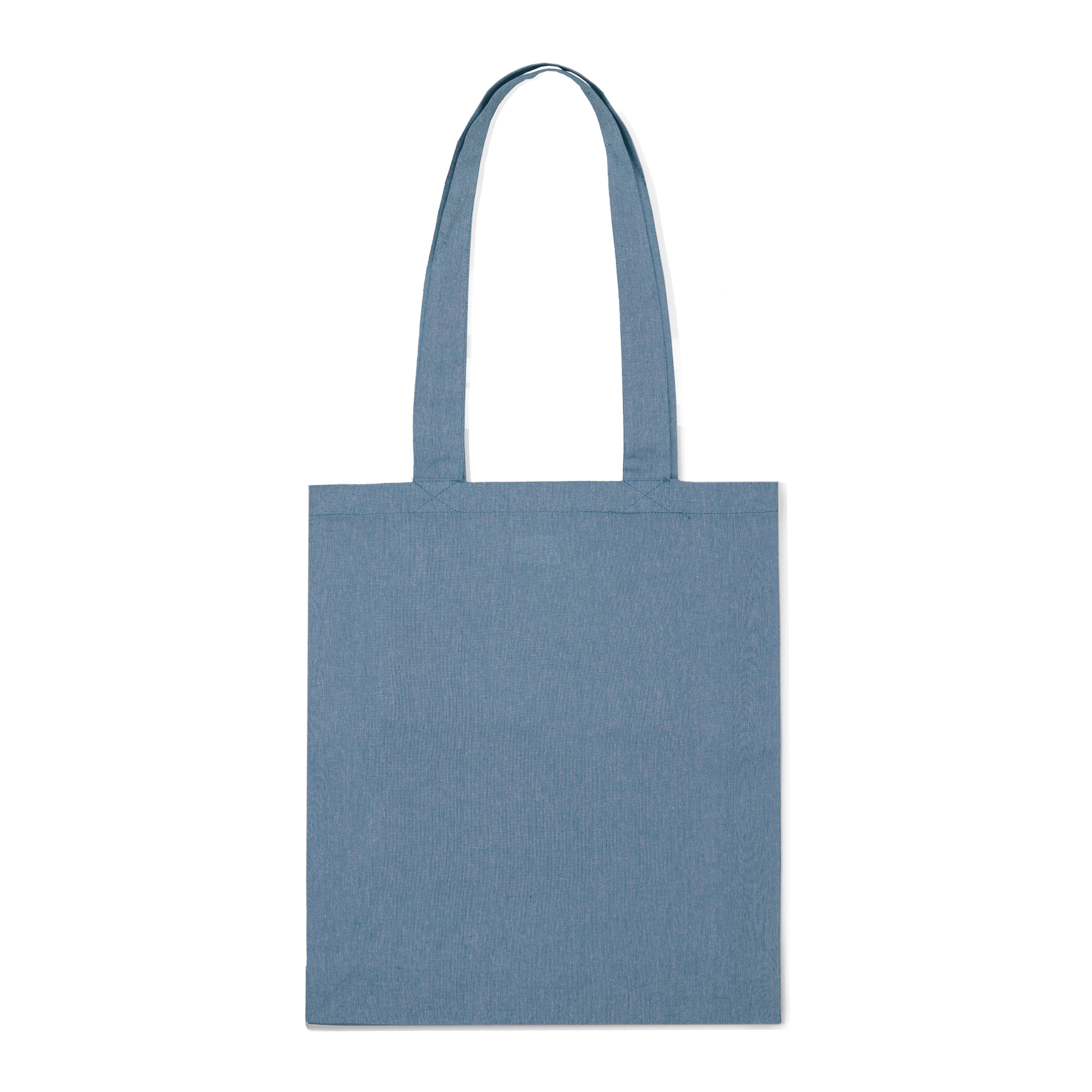 Einkaufstasche aus recycelter Baumwolle 38x42x10cm