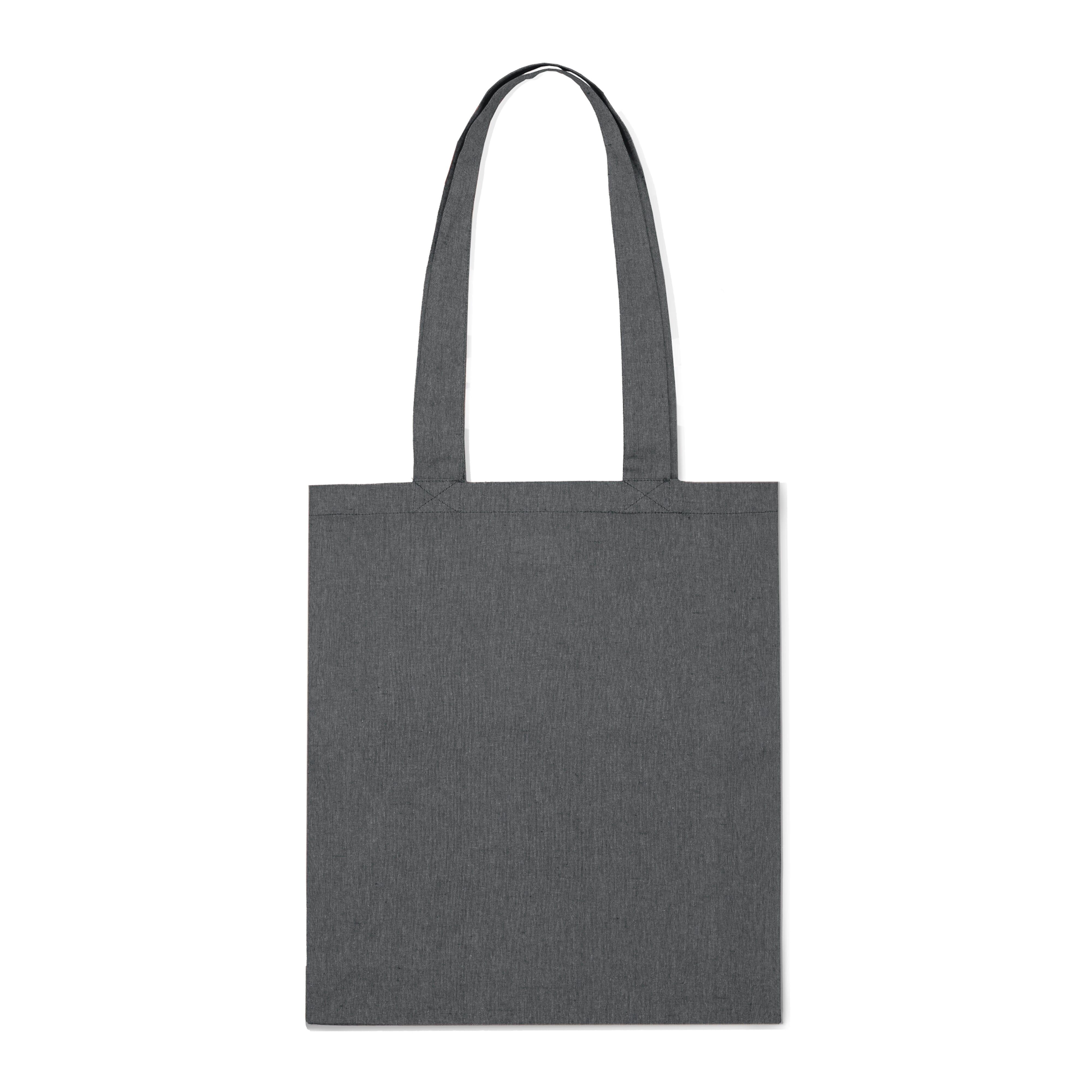 Einkaufstasche aus recycelter Baumwolle 38x42x10cm