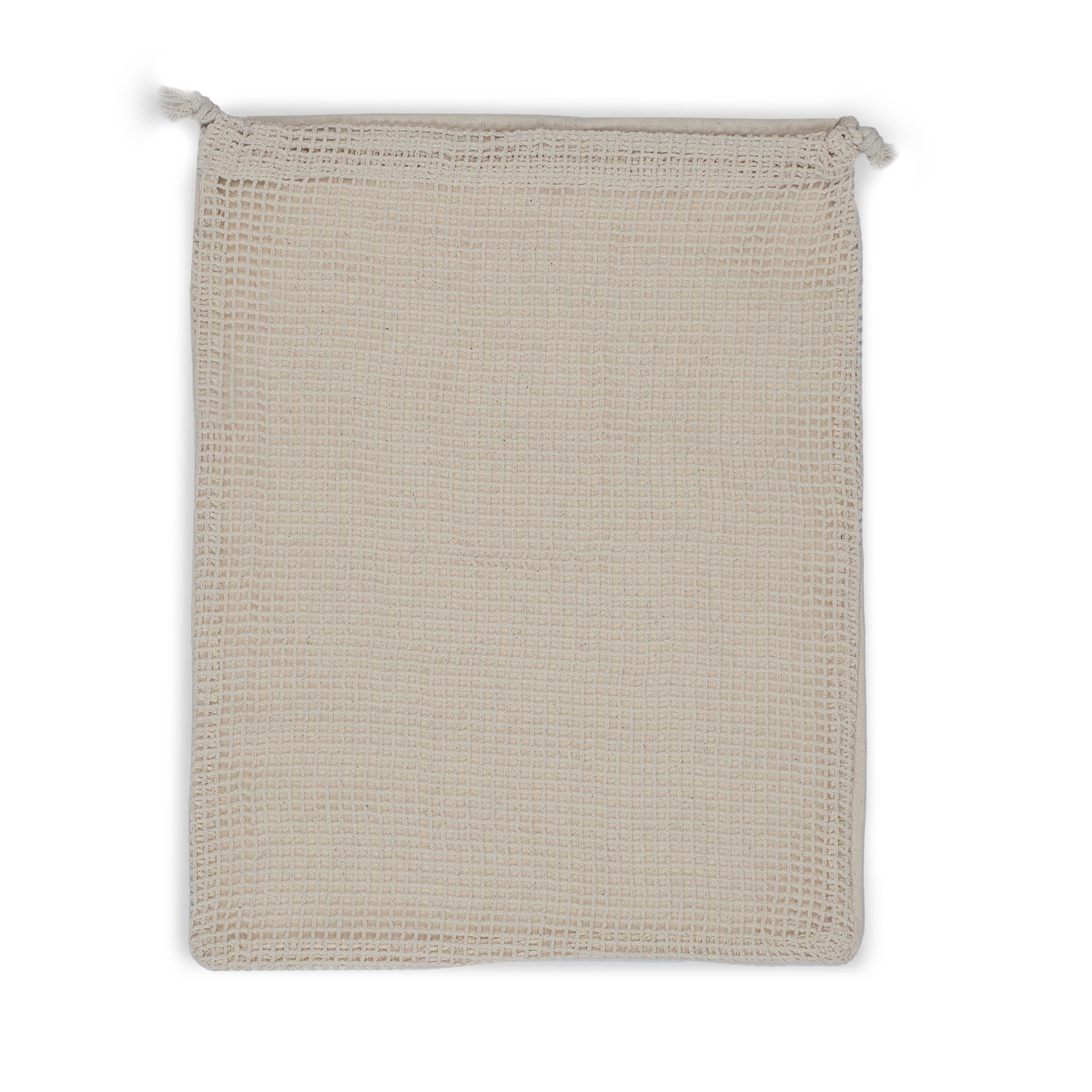 Wiederverwendbare Lebensmitteltasche OEKO-TEX® Baumwolle 25x30cm