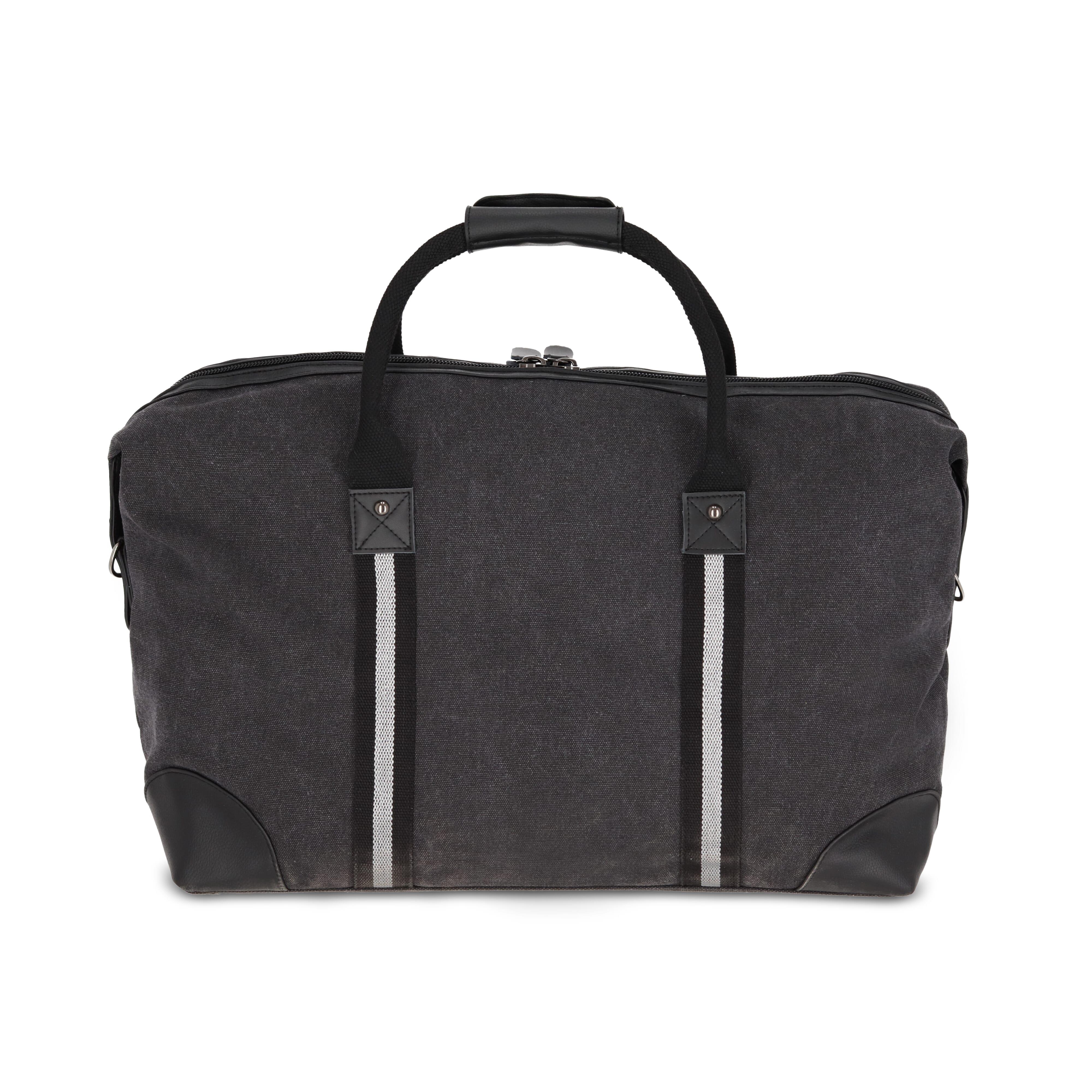 Weekender-Tasche aus recyceltem Baumwoll-Canvas Harper