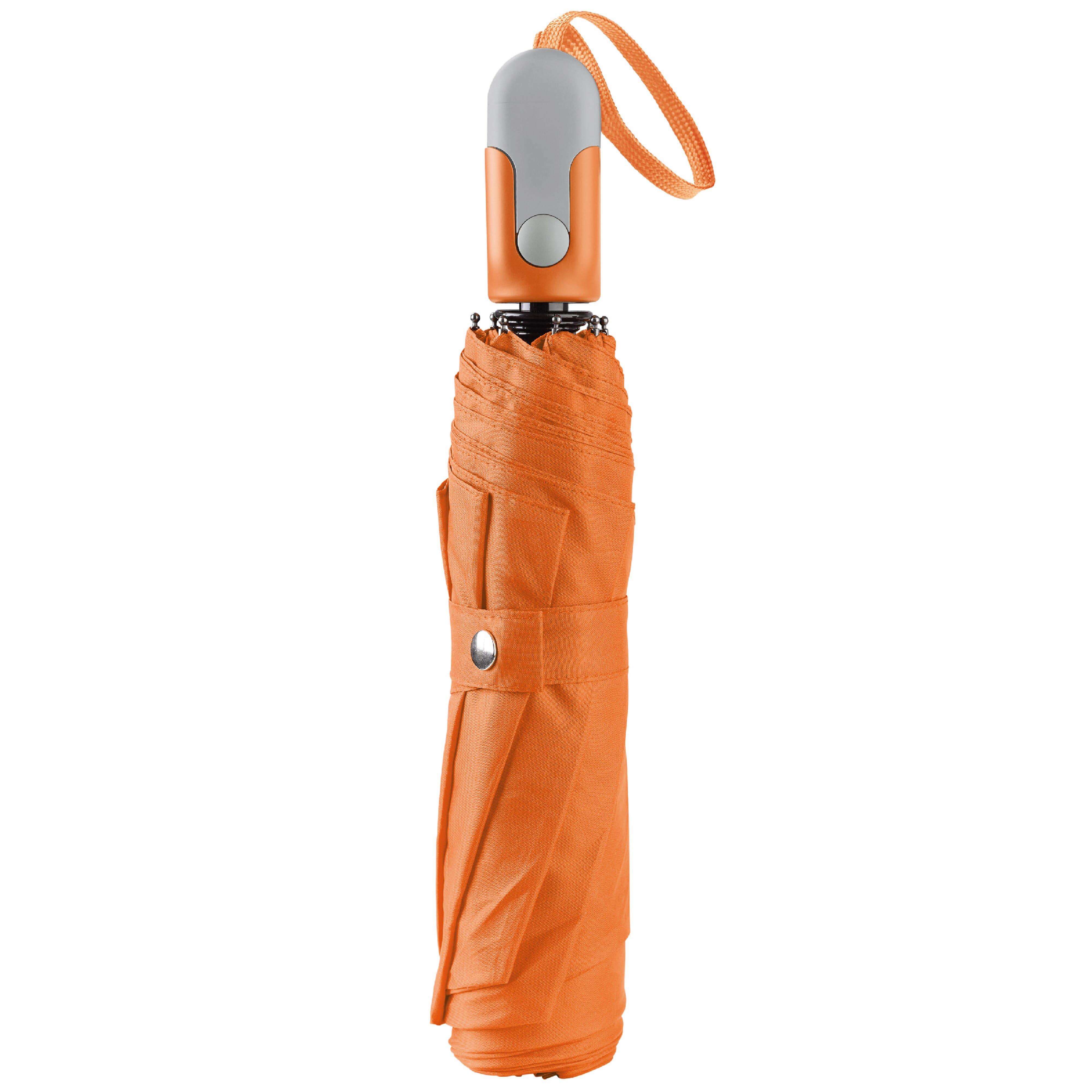 Zusammenfaltbarer 22” Regenschirm mit automatischer Öffnung