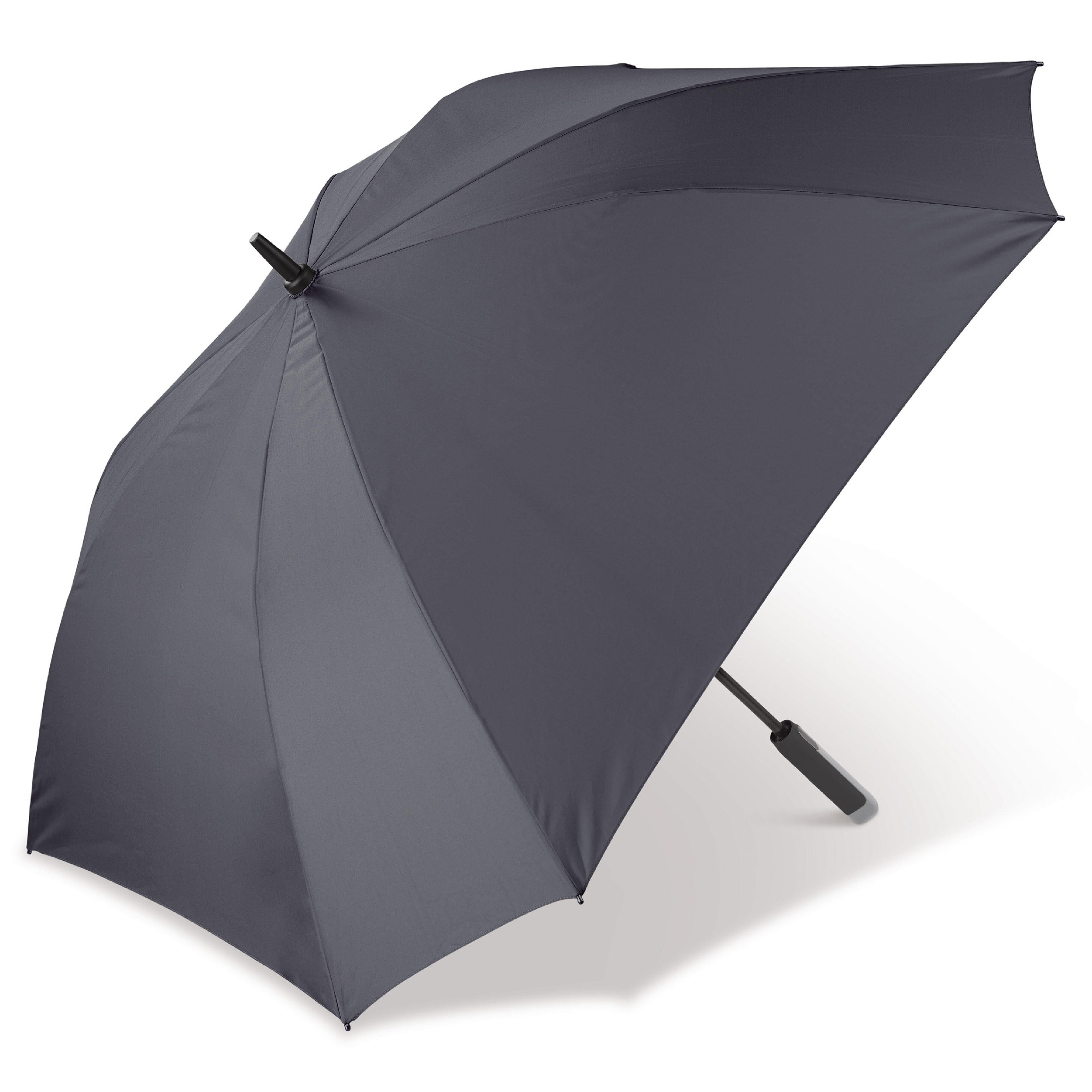 Luxus 27” quadratischer Regenschirm mit automatischer Öffnung