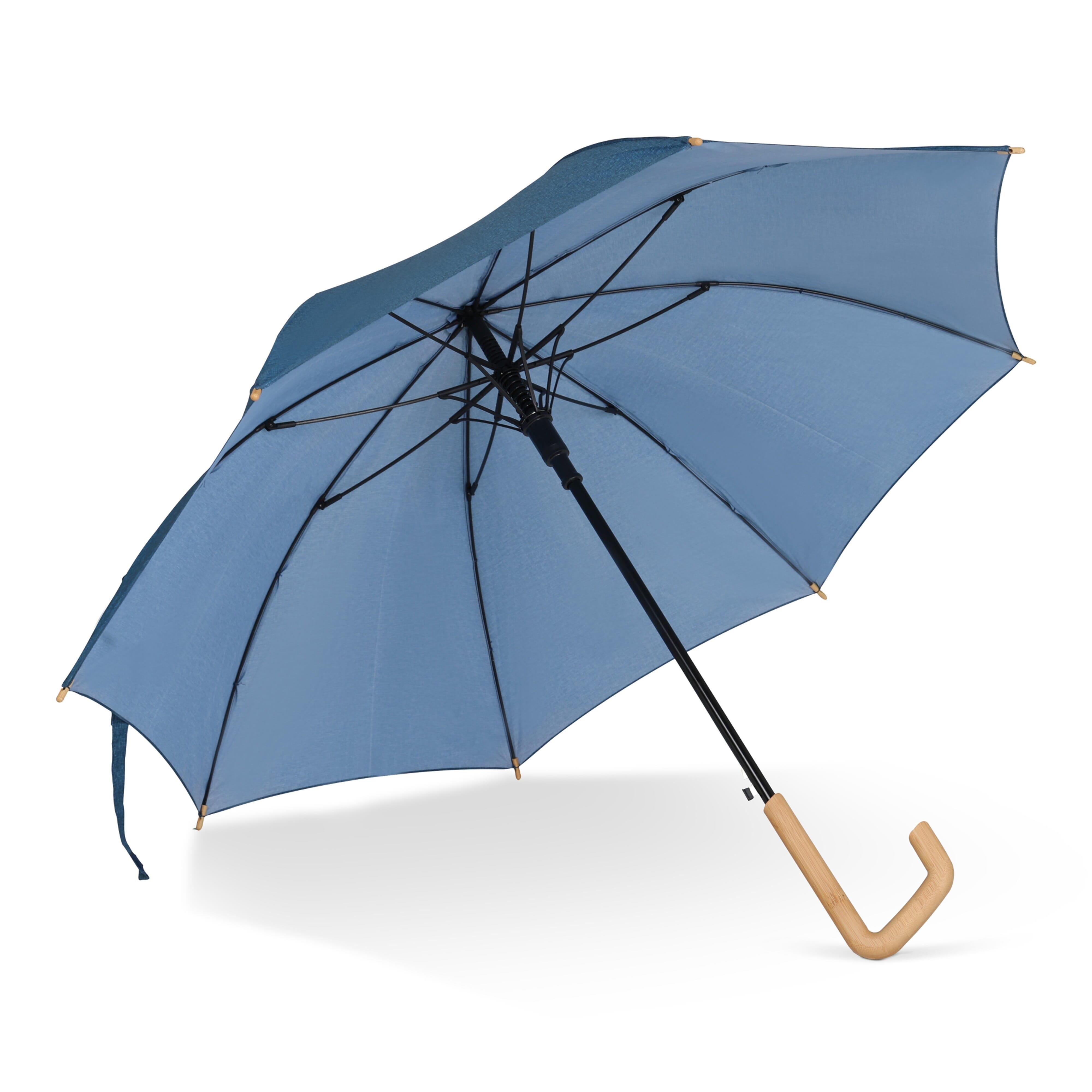 23” Regenschirm aus R-PET-Material mit Automatiköffnung