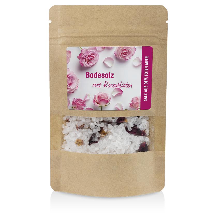 Badesalz PUR, 30 g in ZIP-Tasche mit 4c Etikett