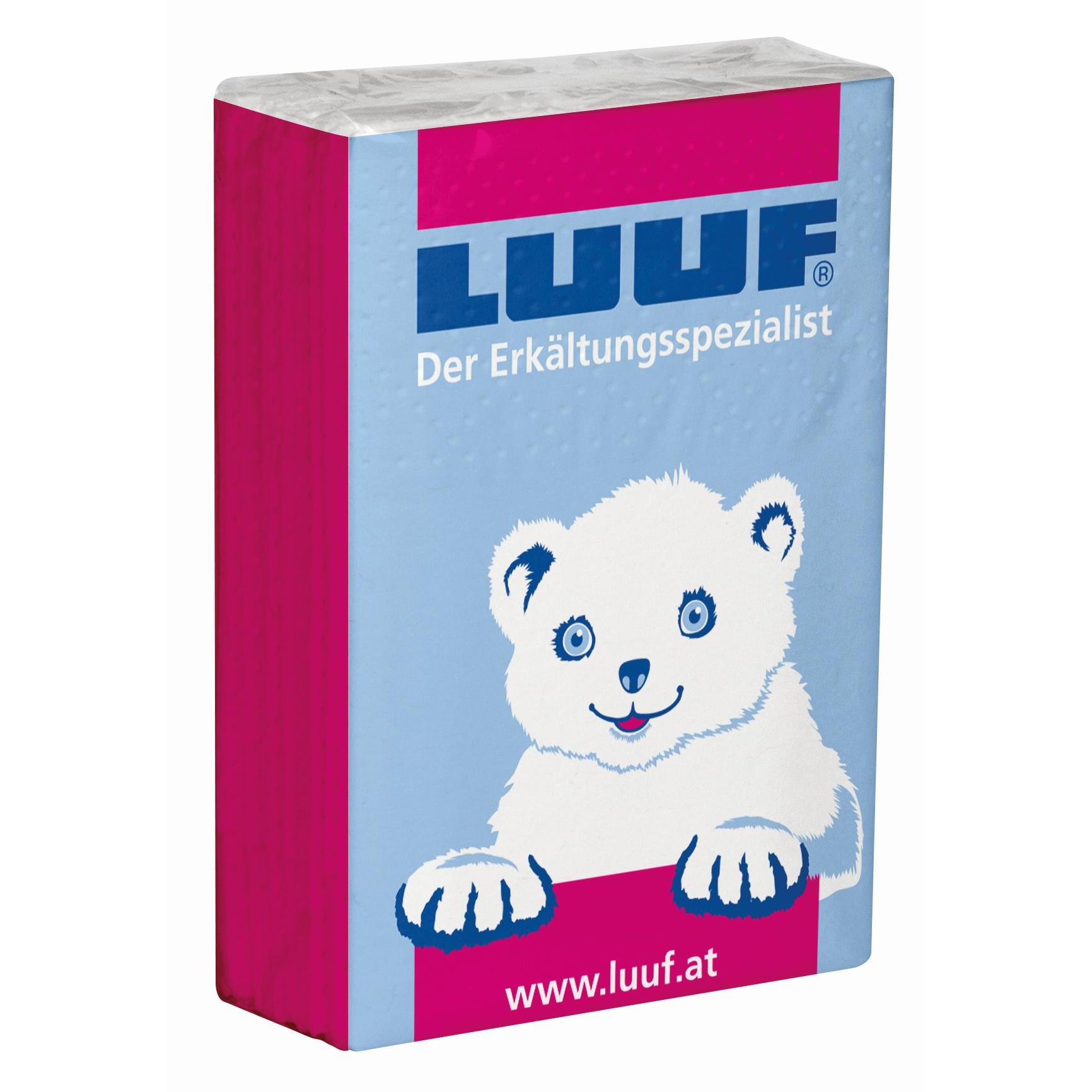 Taschentücher Mini mit Flexodruck - 3 Pantonefarben + weiß