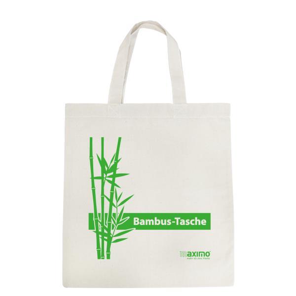BAMBUS Tasche natur, 2 kurze henkel