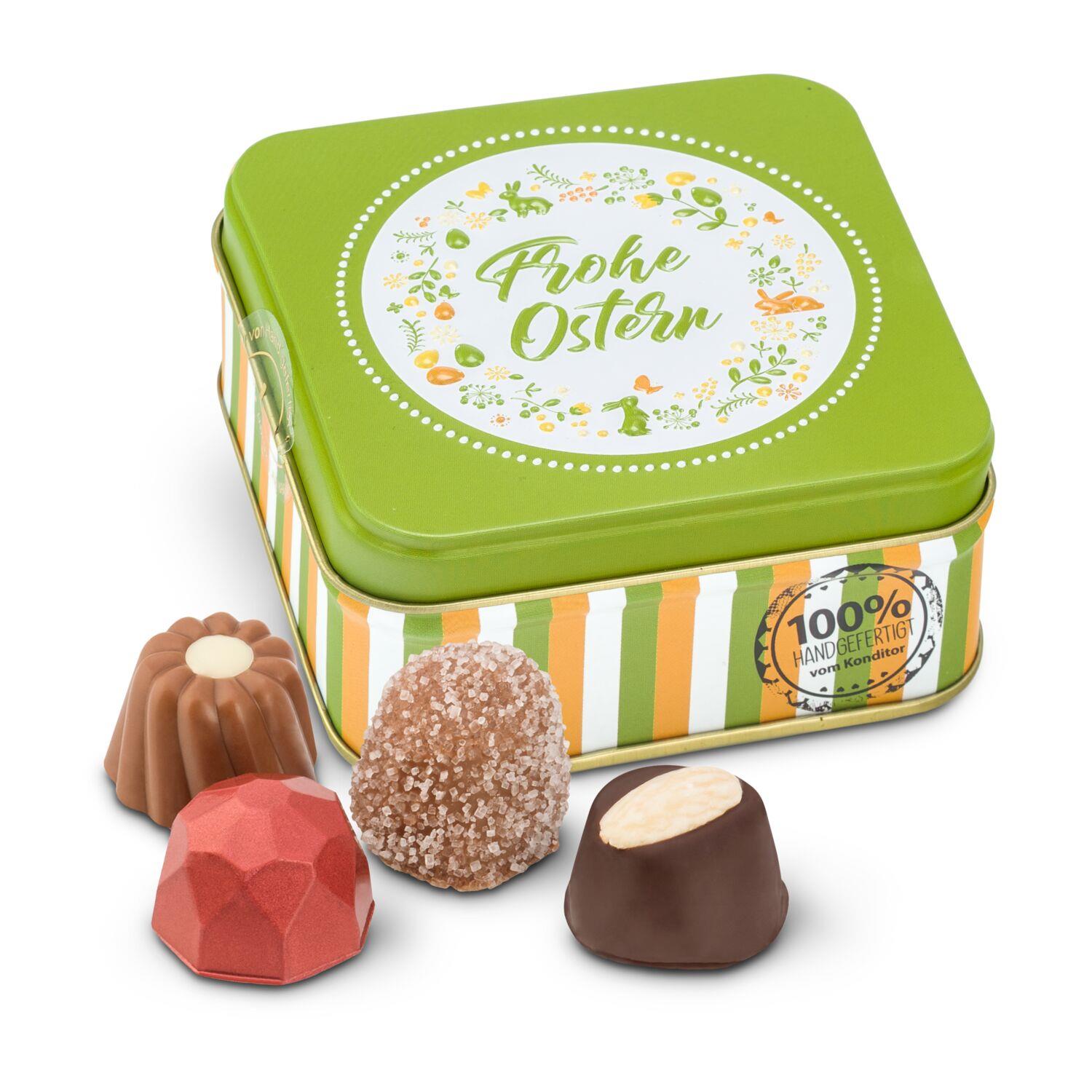 Geschenkartikel / Präsentartikel: Frohe Ostern - Pralinen 50 g