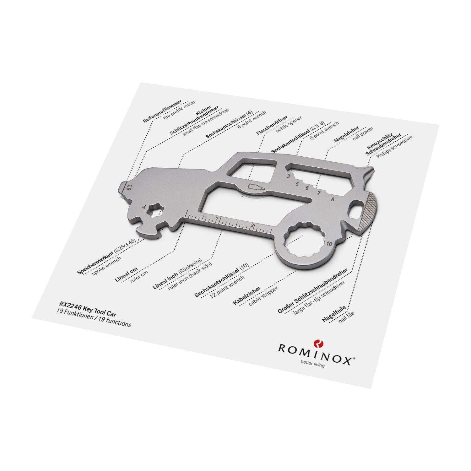 ROMINOX® [KEY] Tool SUV (19 Funktionen) Happy Father´s Day