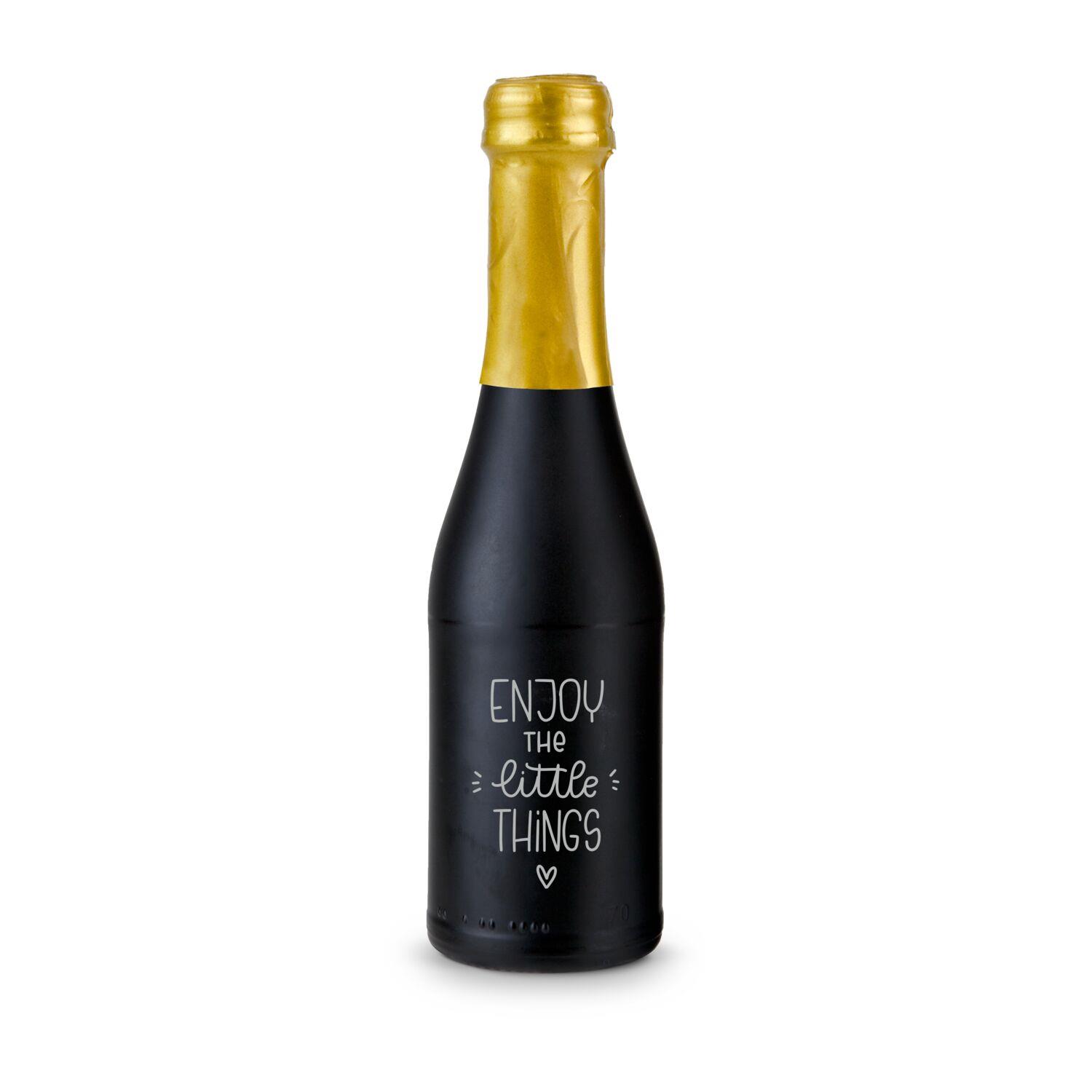 Promo Secco Piccolo - Fl. schwarz matt, 0,2 l
