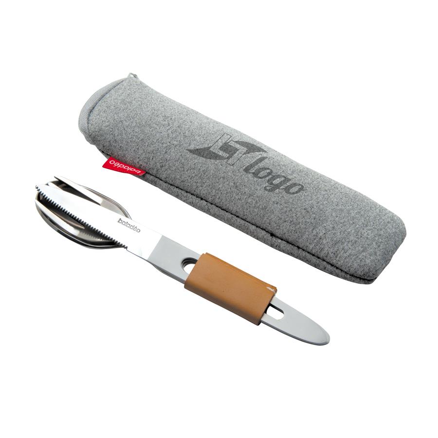 Besteckset  Toronto , mit einer Tasche aus Neopren