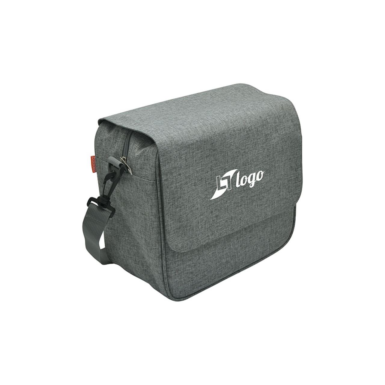 Isotherme Bento-Lunchbag  Hakone , aus RPET, grau meliert