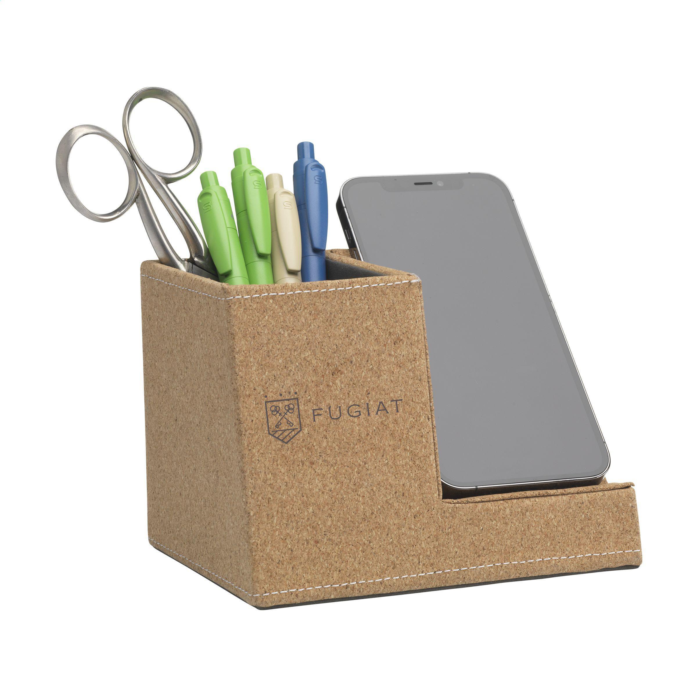 Cork Pen Holder Wireless Charger Stifthalter Ladegerät