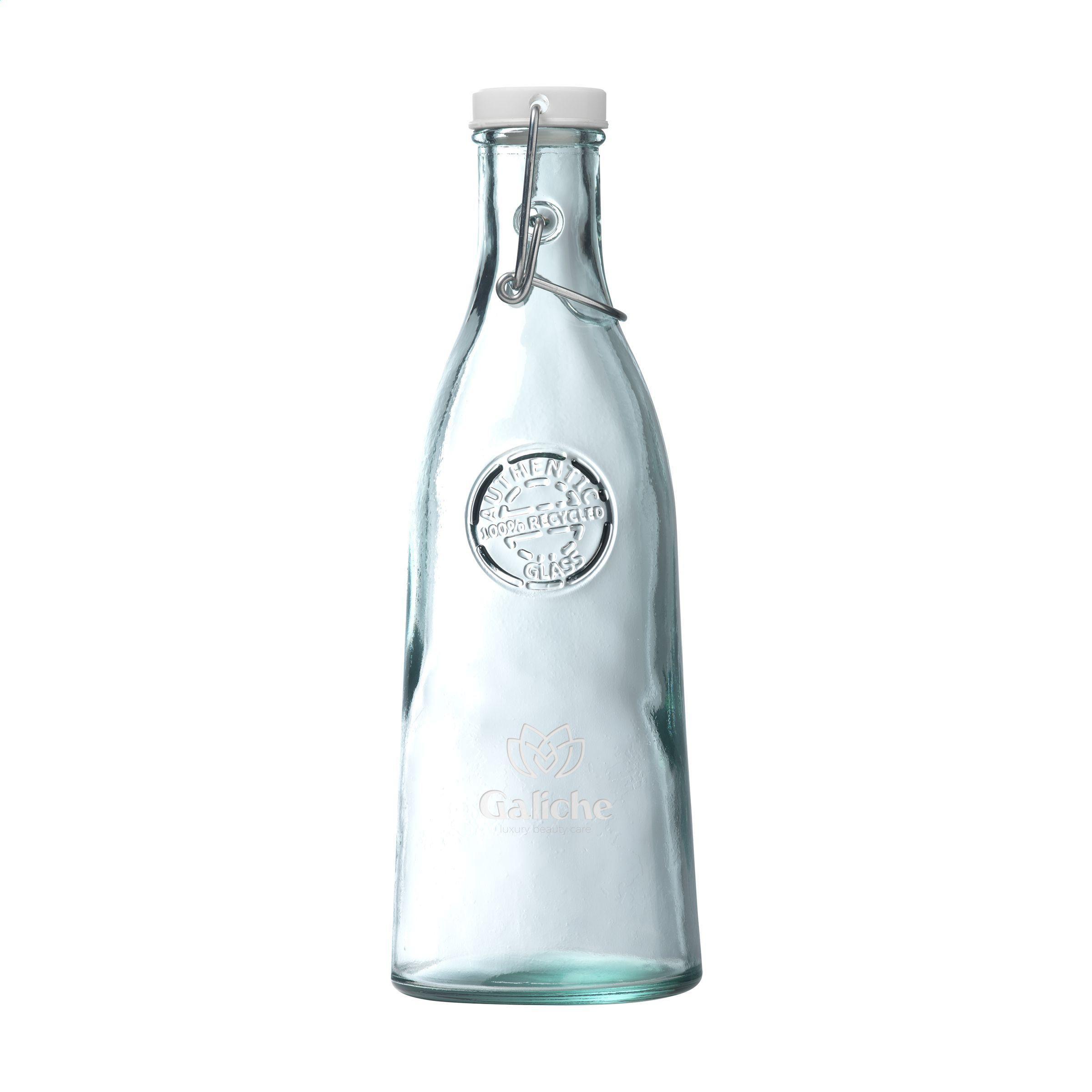 Sevilla Wasserflasche recyceltes Glas 1 L