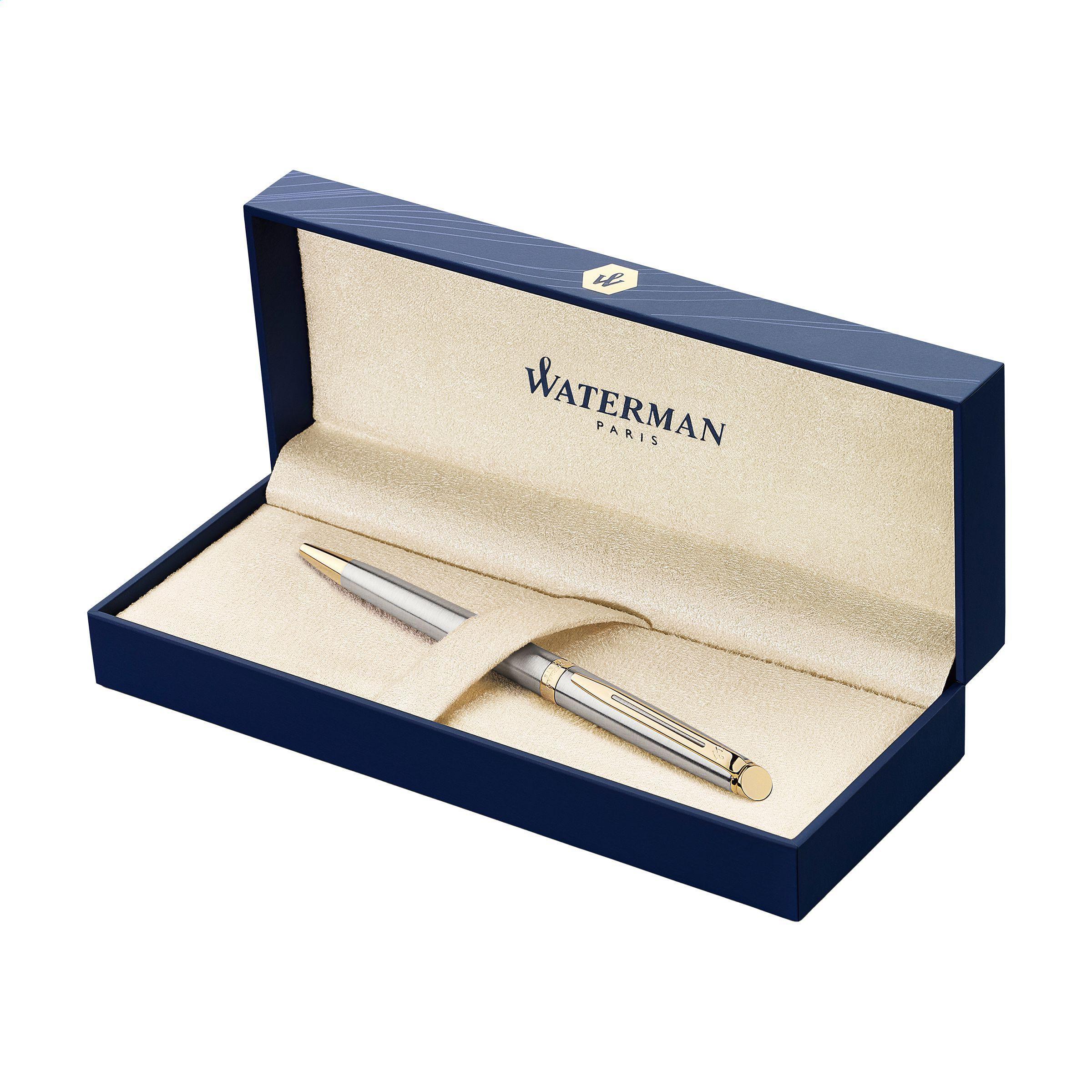 Waterman Hémisphère Kugelschreiber Silber-blau