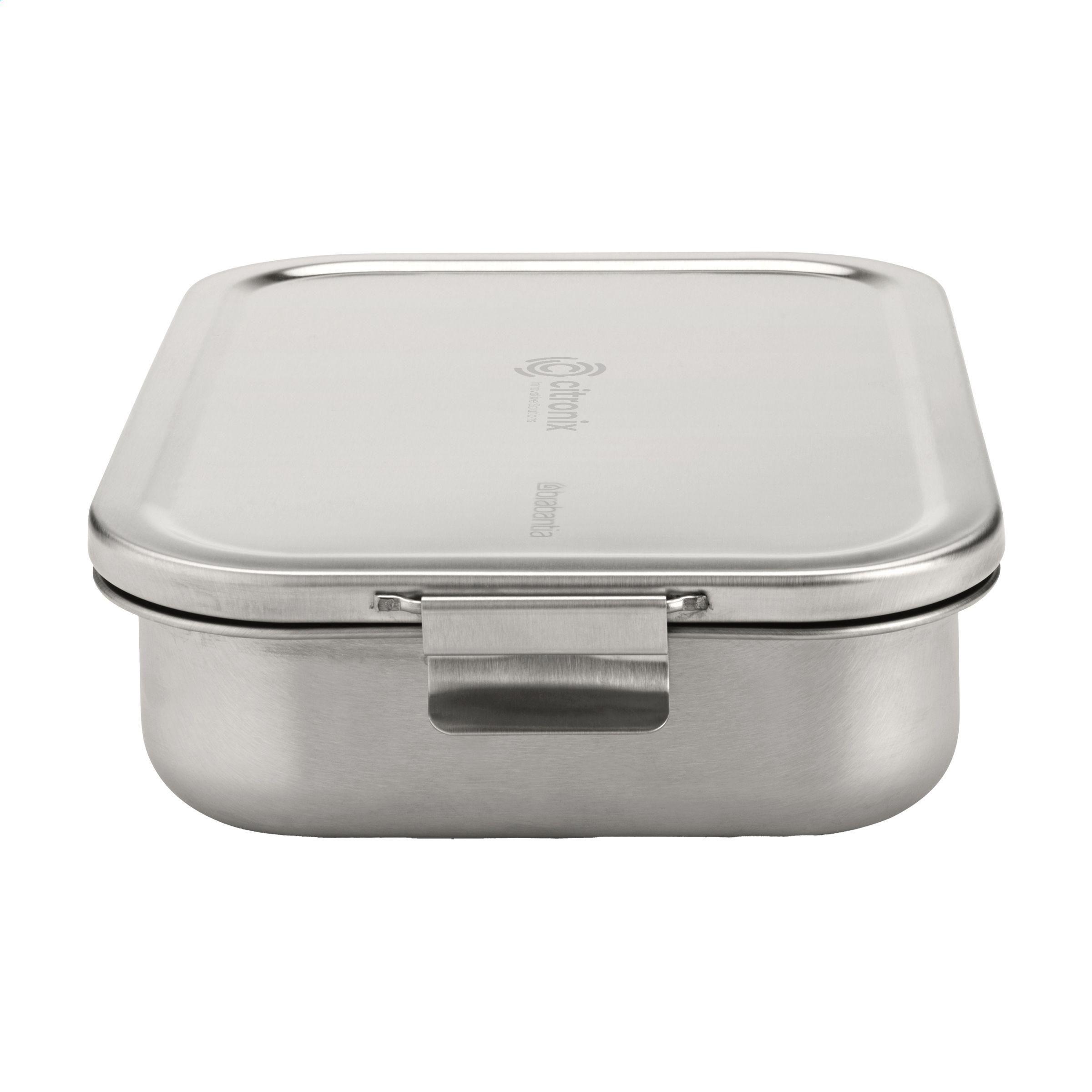 Brabantia Make & Take Edelstahl Lunchbox Groß 2 L