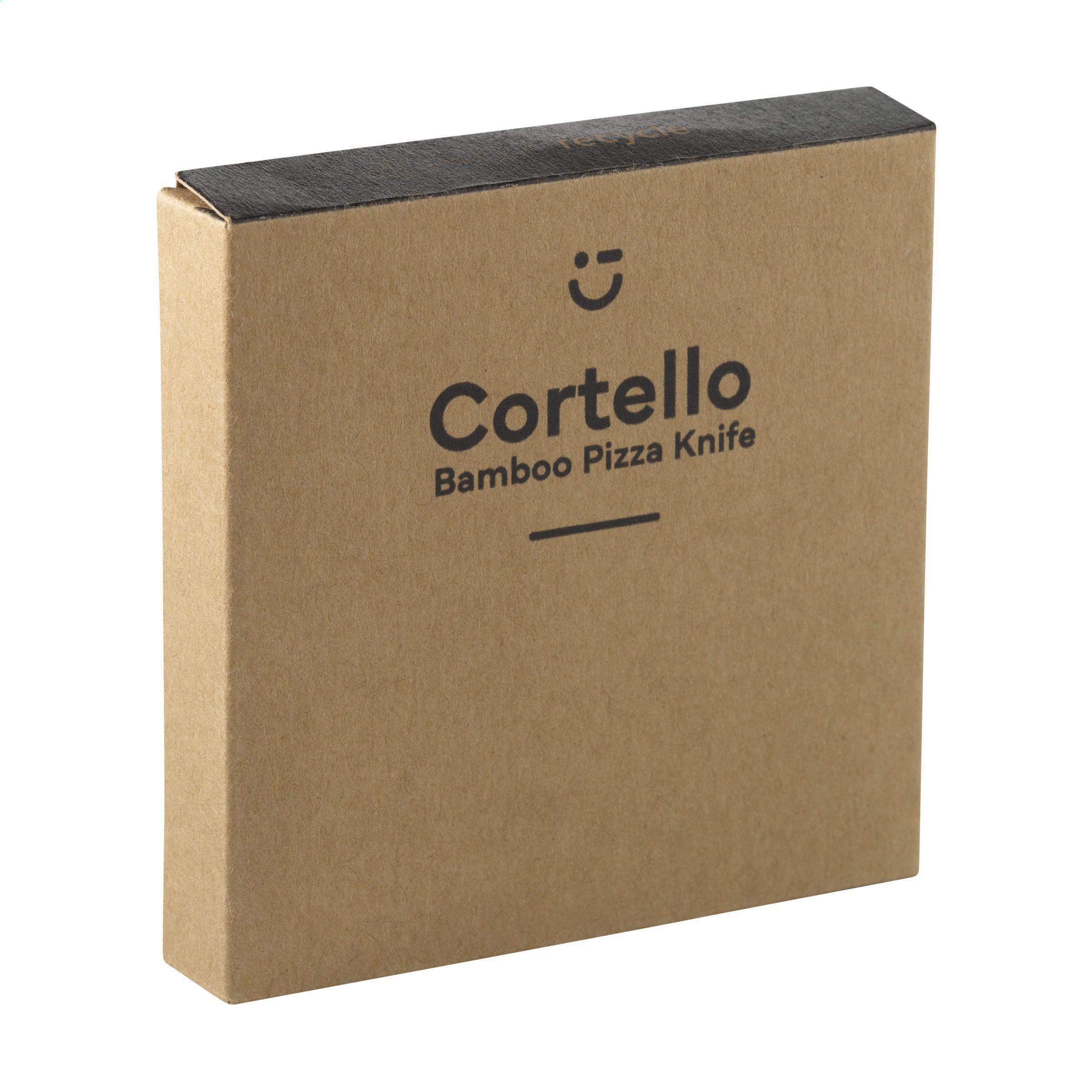 Cortello Bamboo Pizza Cutter Pizzamesser