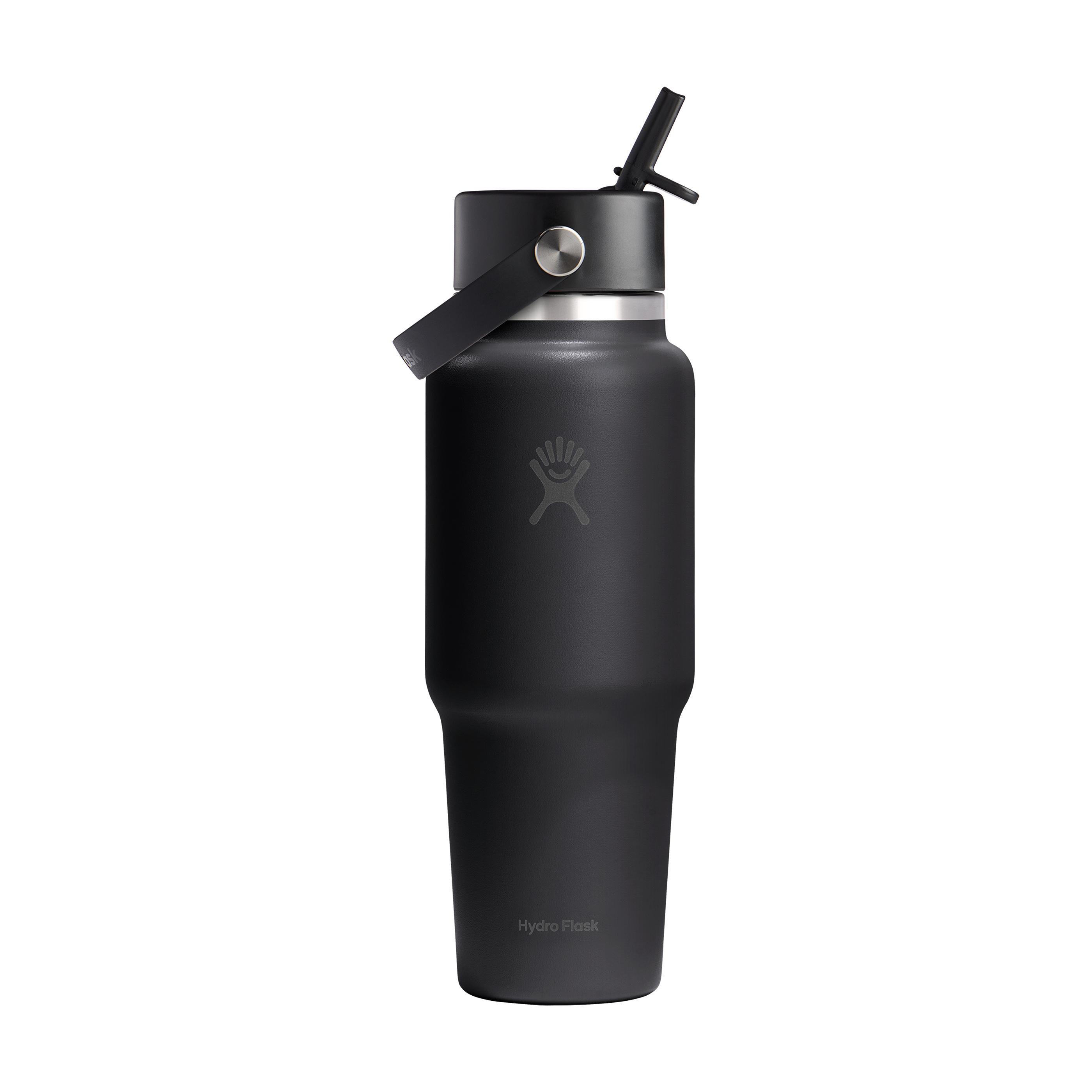 Hydro Flask Wide Mouth Travel Bottle with Flex Straw Cap 946 ml Wasserflasche