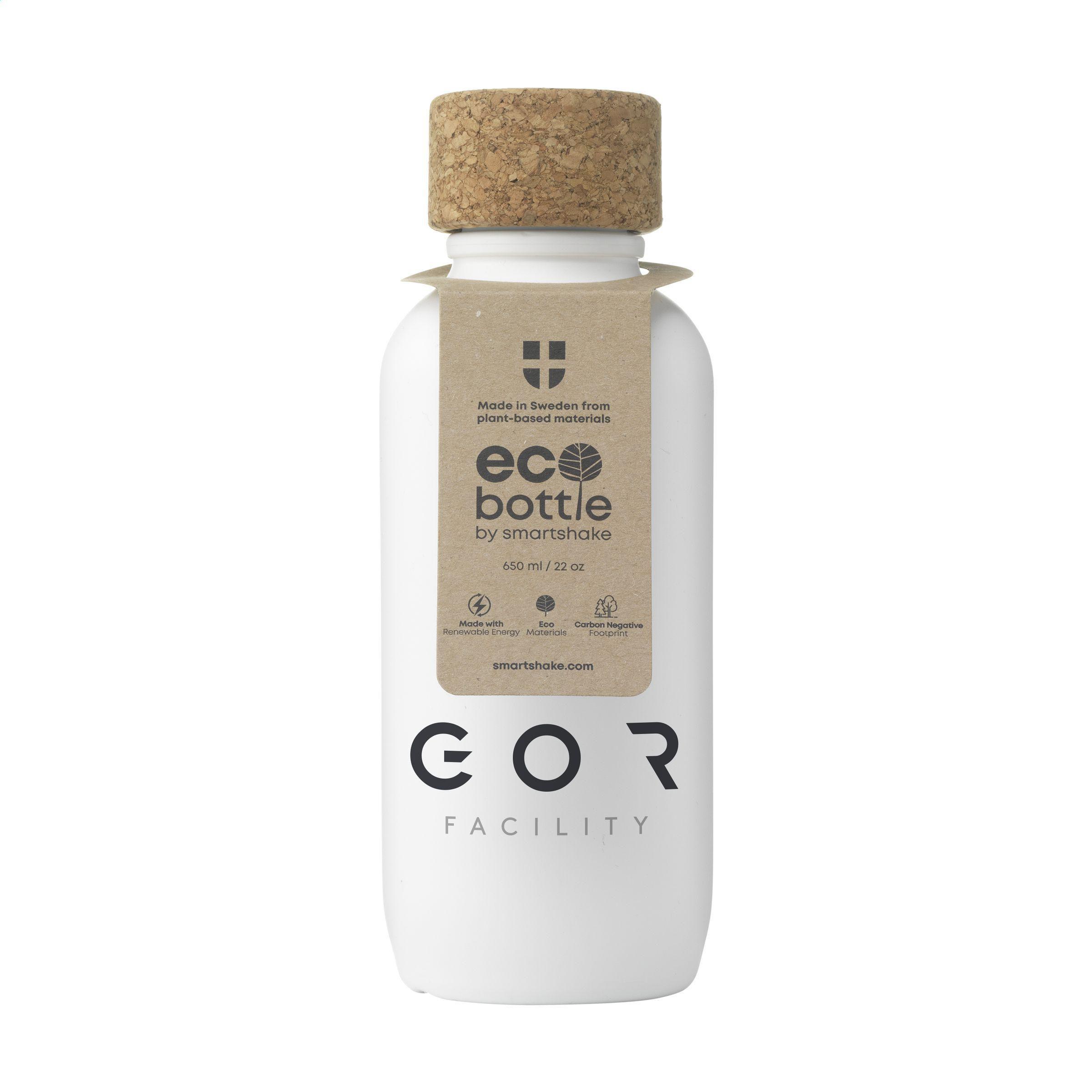 EcoBottle White 650 ml auf Planzenbasis-Hergestellt in der EU