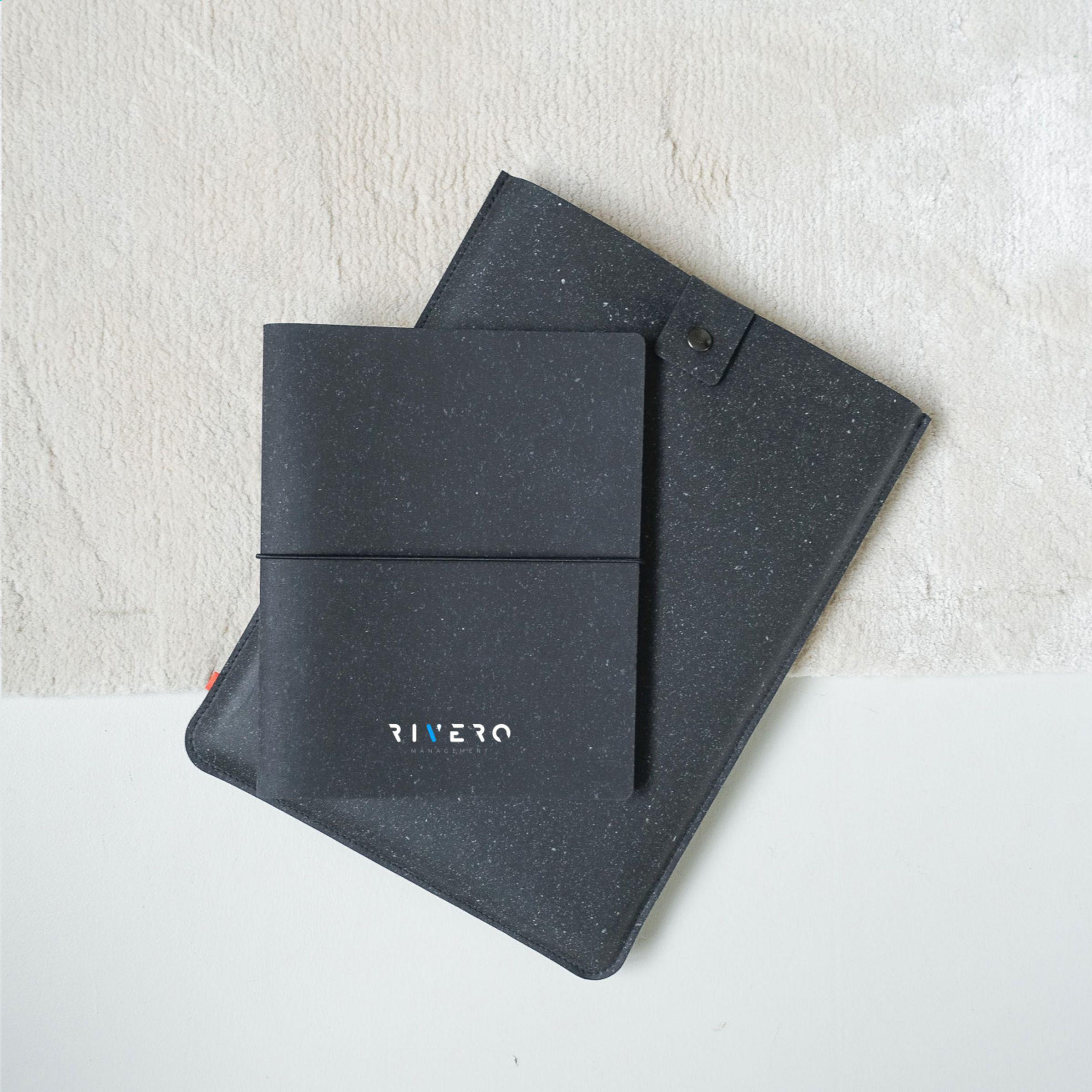 Recycled Leather Laptop Sleeve 14´