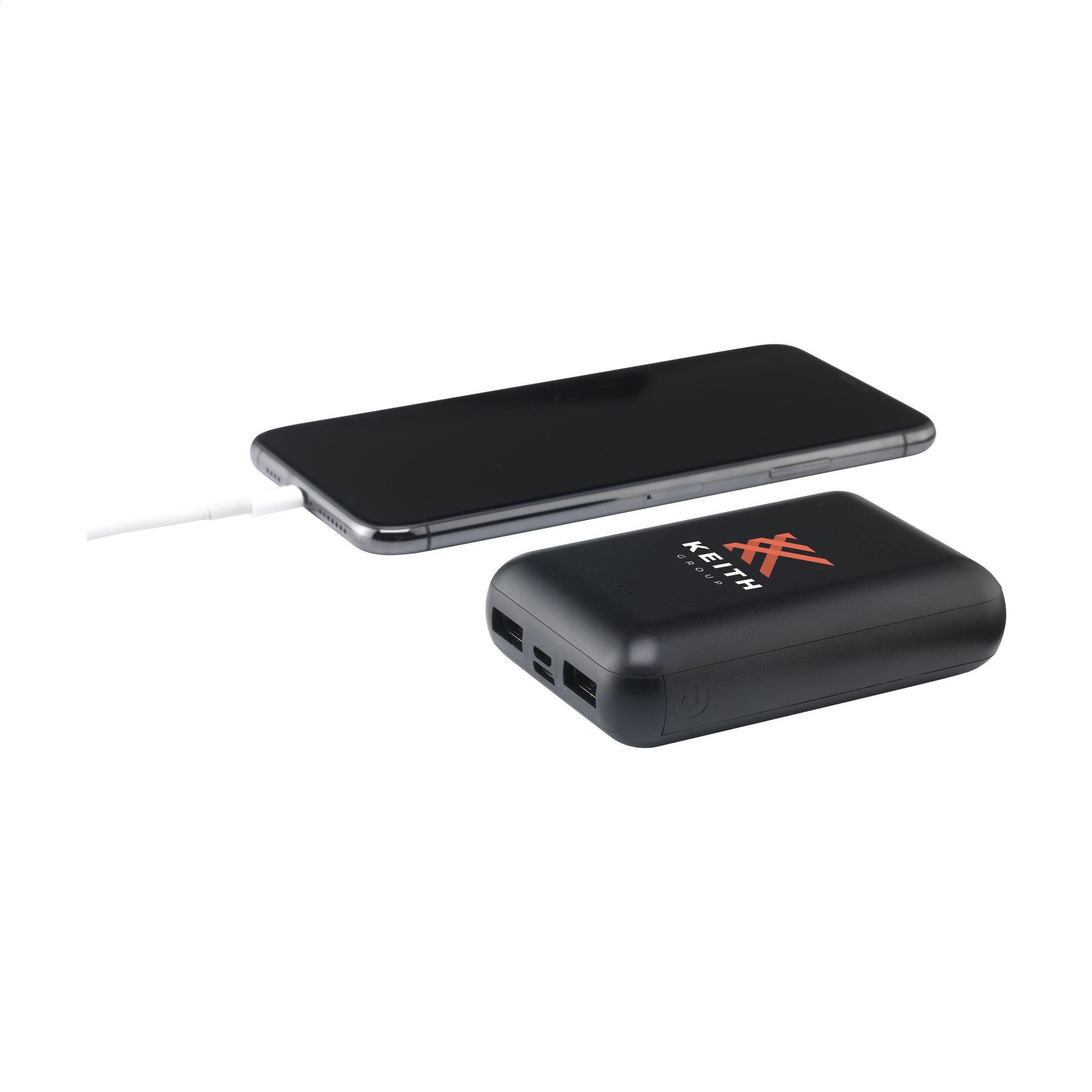 PocketPower RCS Recycled ABS 10000 Wireless Powerbank kabellos laden