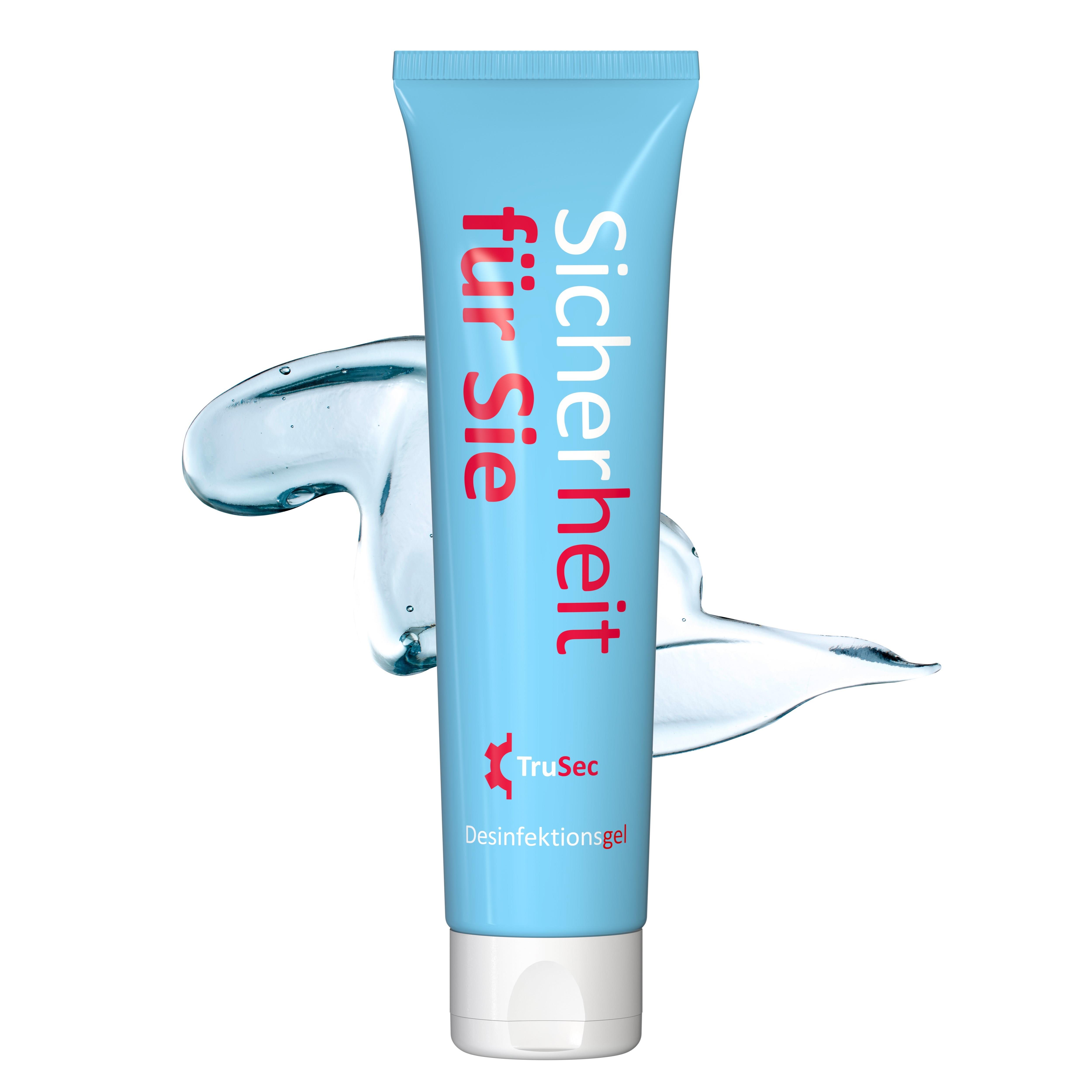 100 ml Tube - Hände-Desinfektionsgel (DIN EN 1500) - FullbodyPrint