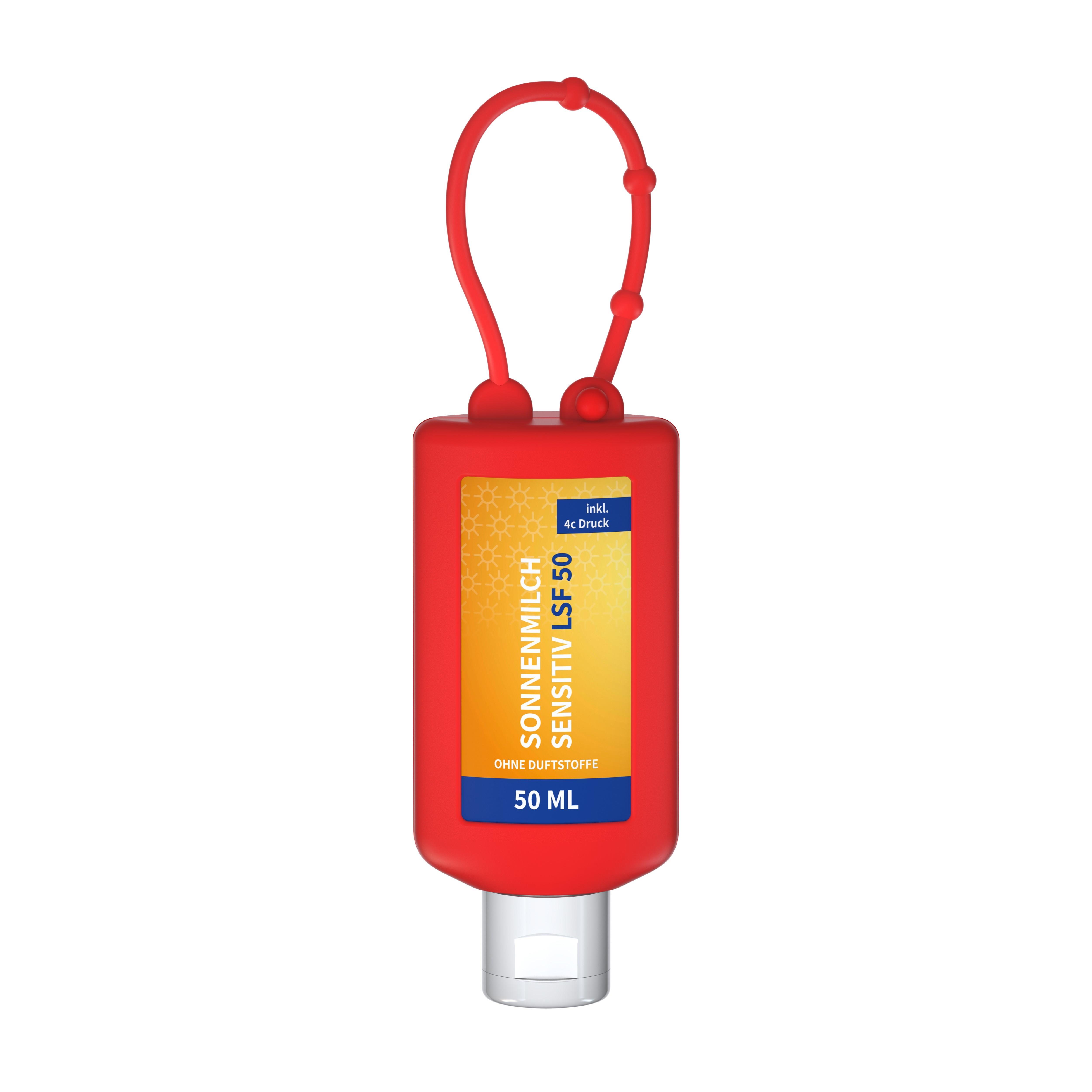 50 ml Bumper rot - Sonnenmilch LSF 50 (sensitiv) - Body Label