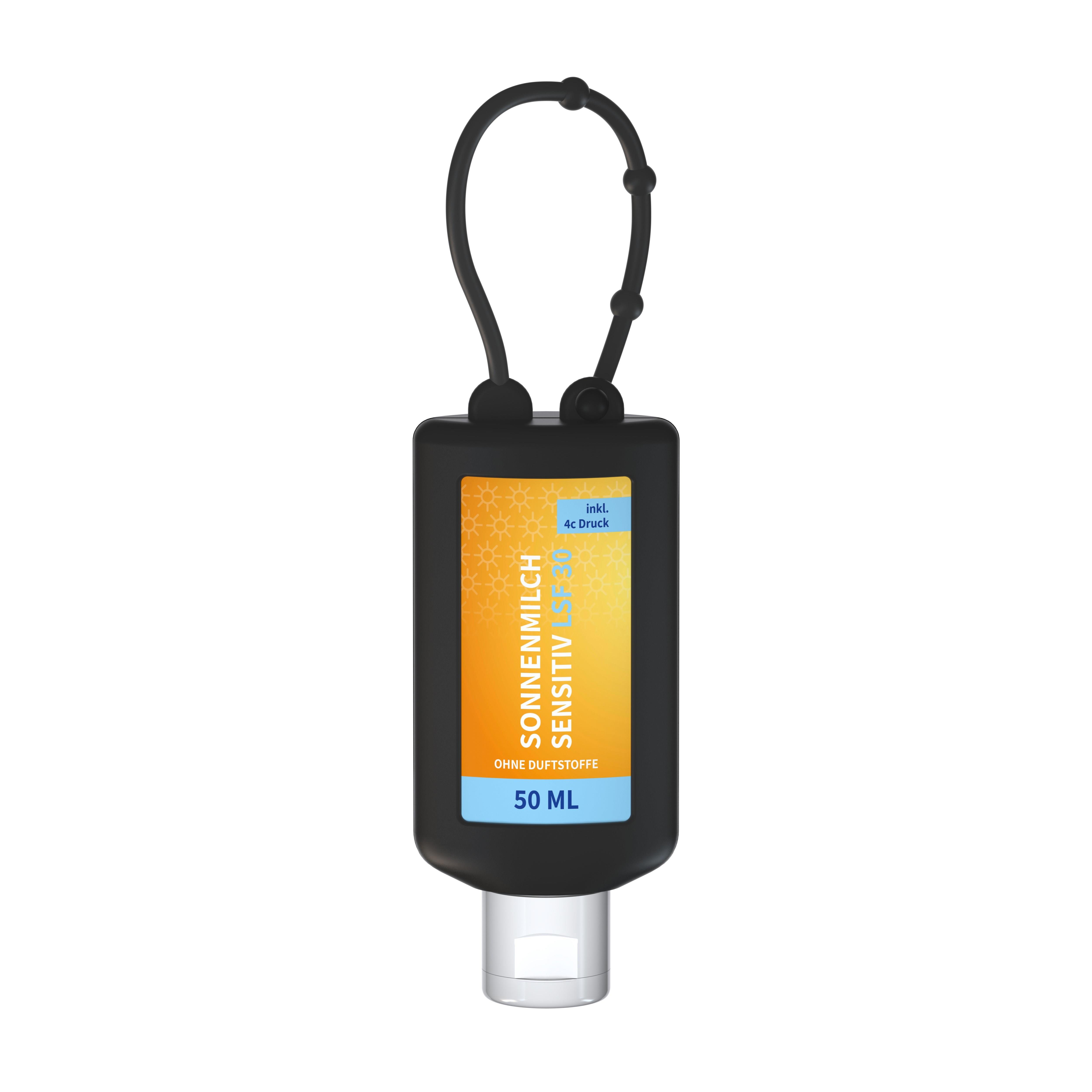 50 ml Bumper schwarz - Sonnenmilch LSF 30 (sensitiv) - Body Label