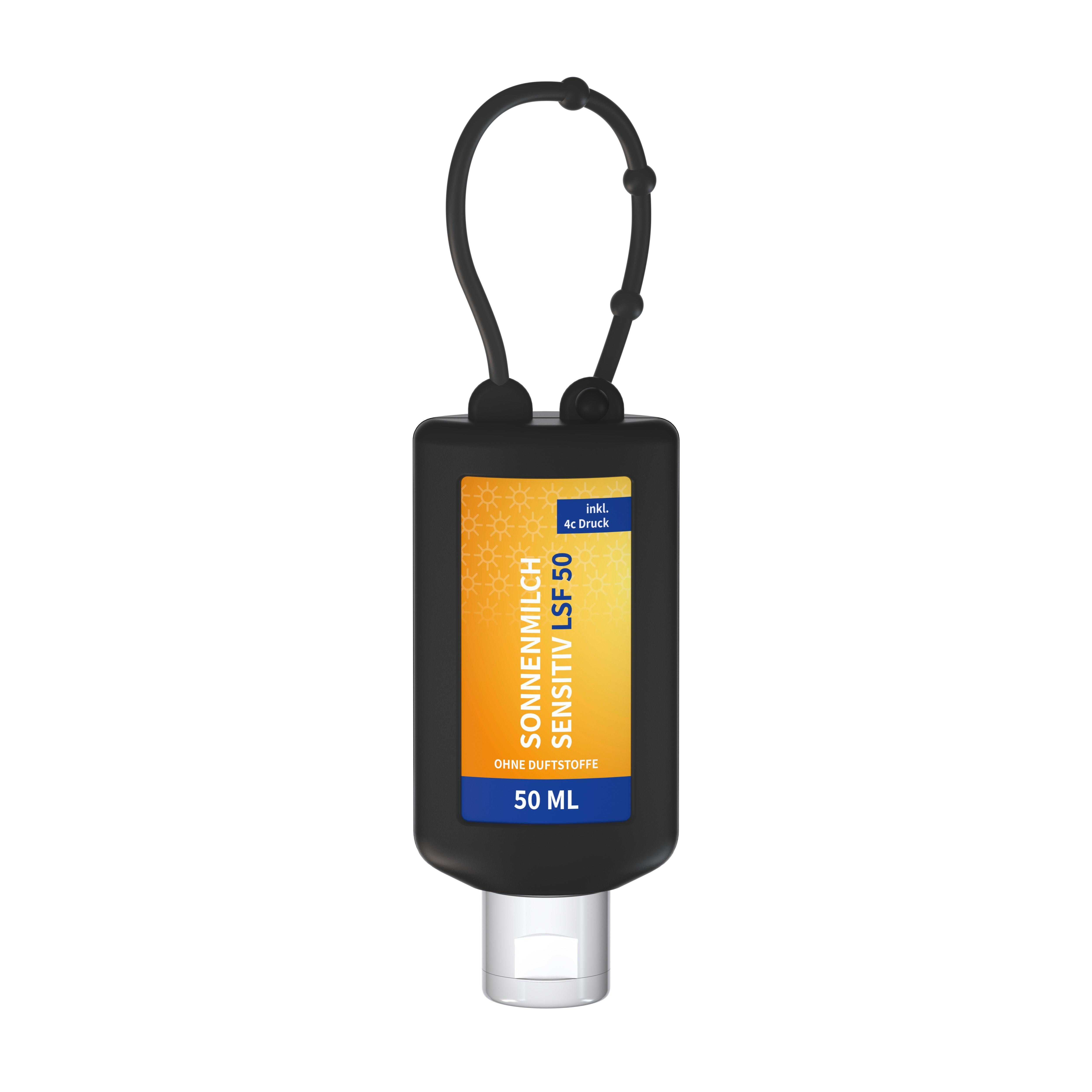 50 ml Bumper schwarz - Sonnenmilch LSF 50 (sensitiv) - Body Label