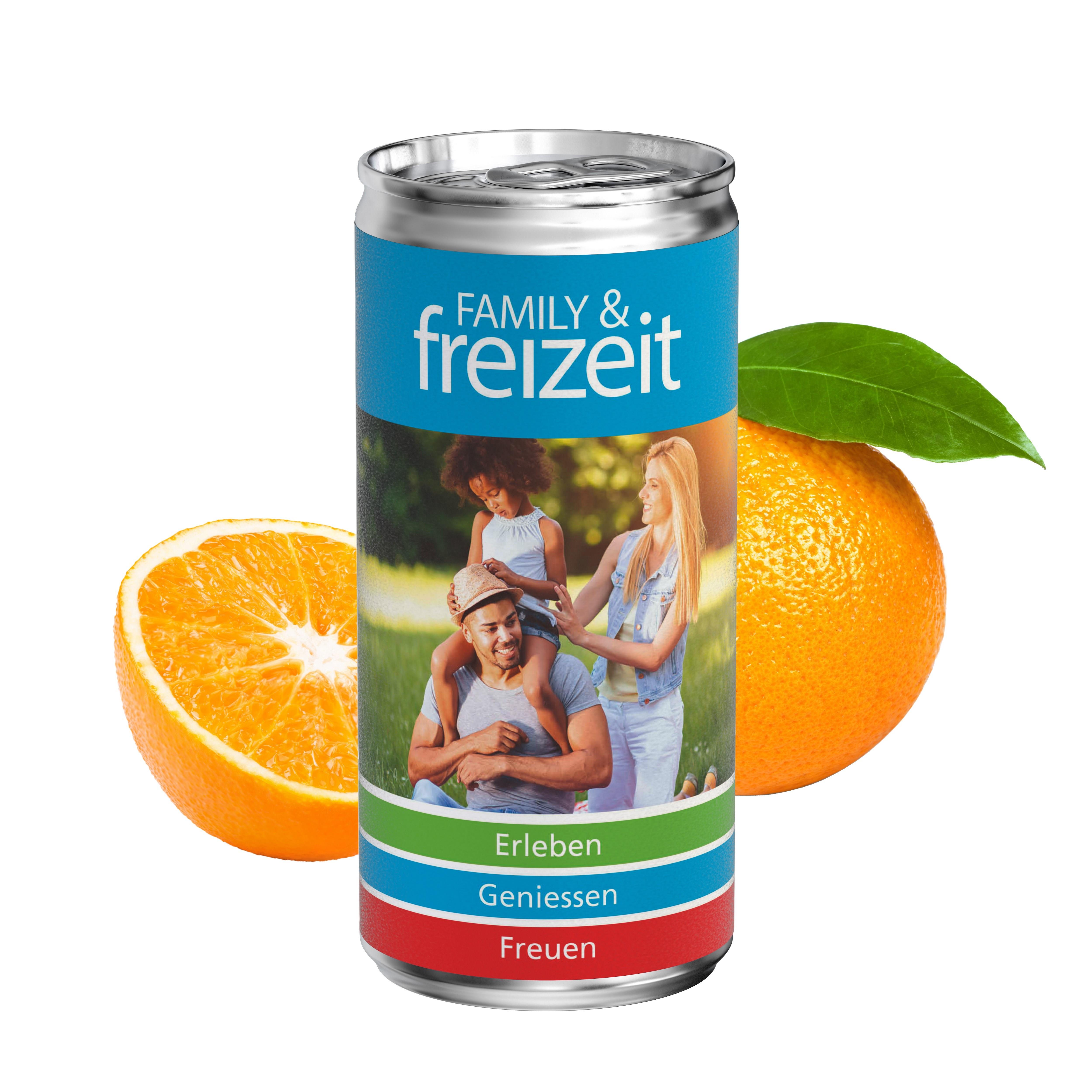 200 ml Orangensaft (Dose) - Eco Label