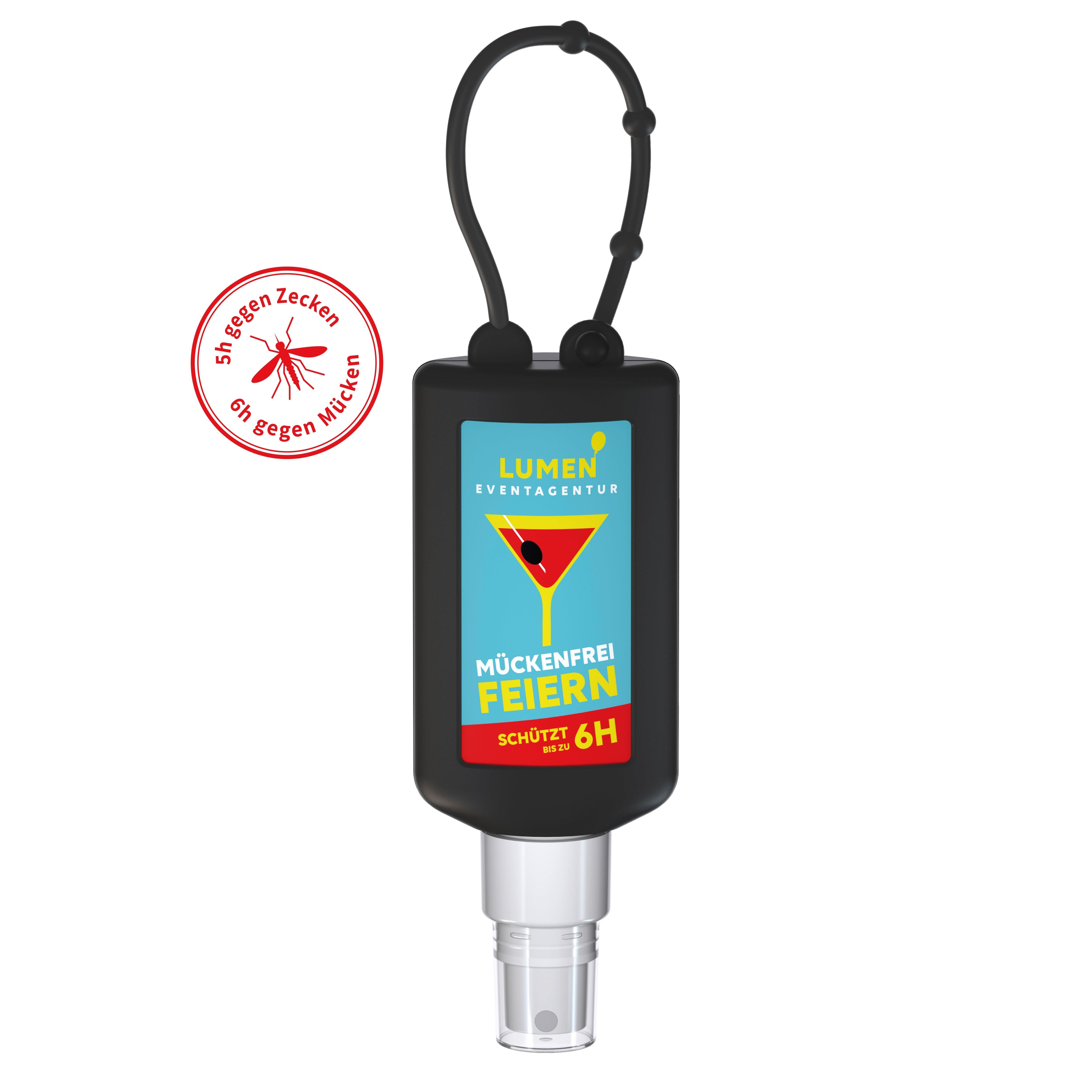 50 ml Bumper schwarz - Insektenschutz-Spray sensitiv - Body Label