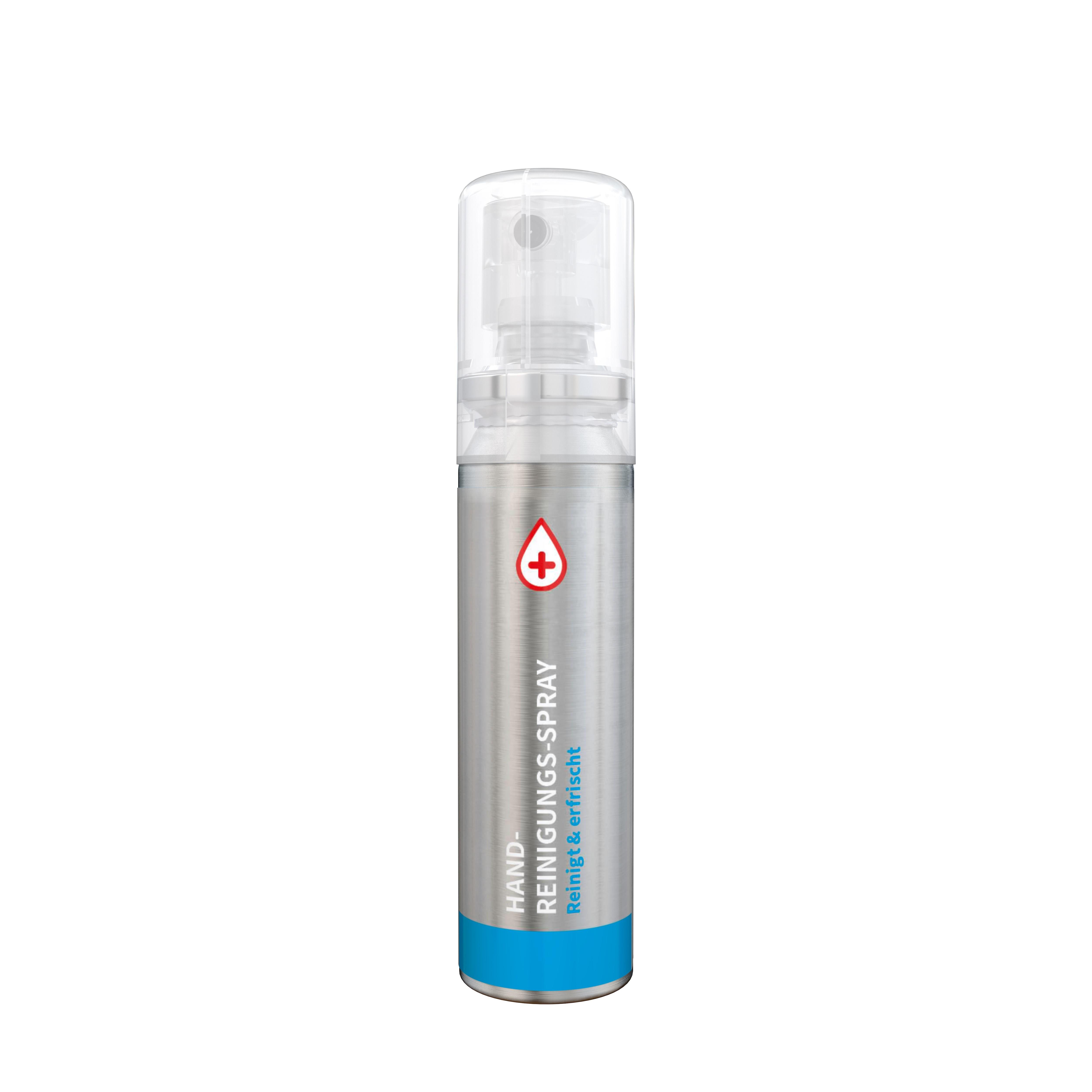 20 ml Spray - Handreinigungsspray (alk.) - Body Label transparent