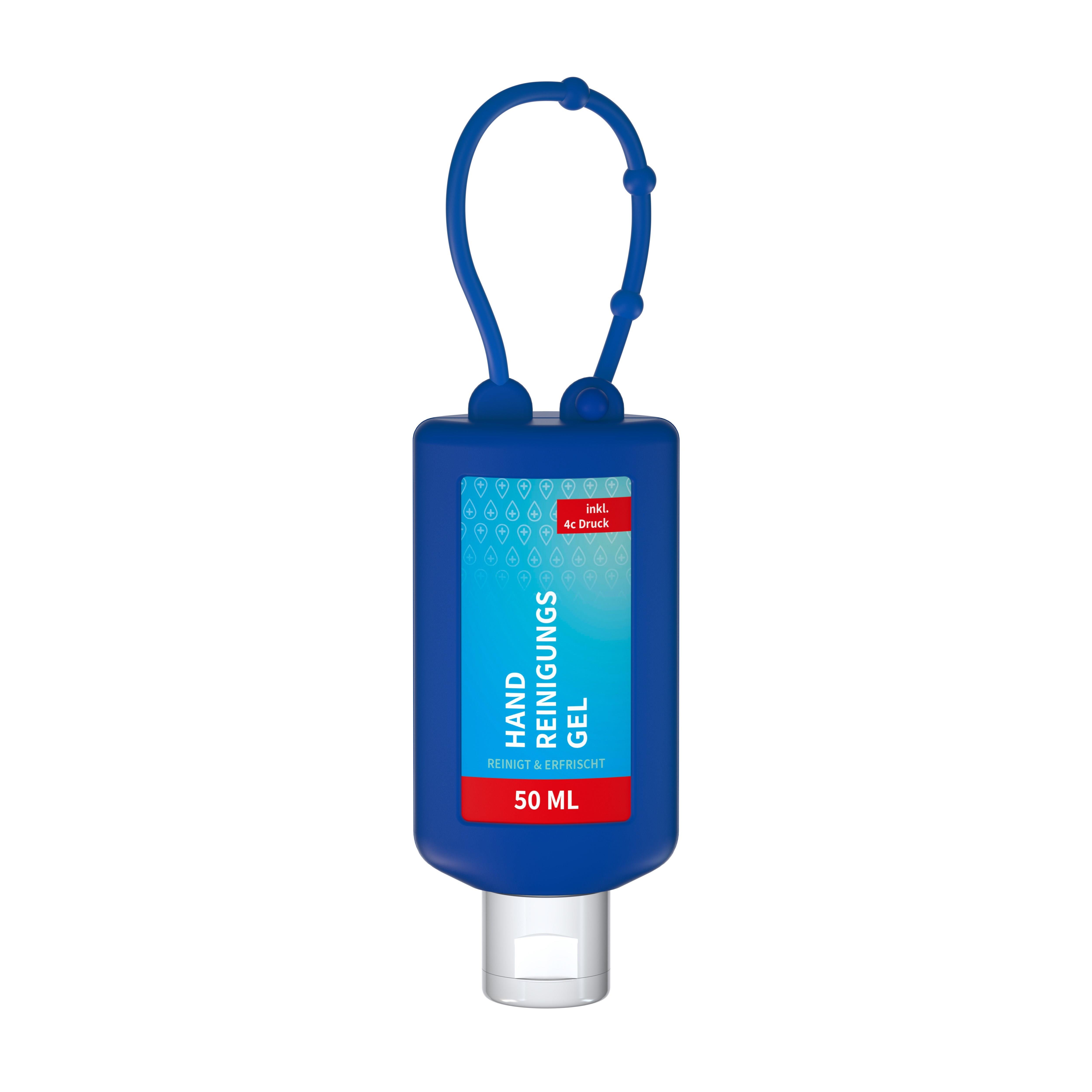 50 ml Bumper blau - Handreinigungsgel (alk.) - Body Label