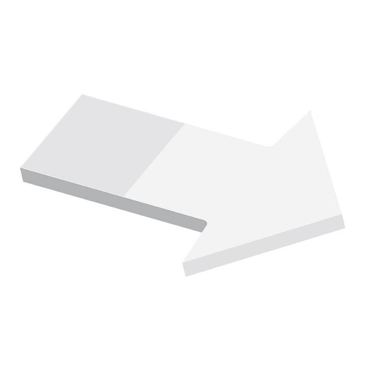 Haftnotizen powerstikkies formgestanzt ´Pfeil´, 50 Blatt