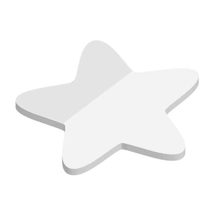 Haftnotizen powerstikkies formgestanzt ´Stern´, 50 Blatt
