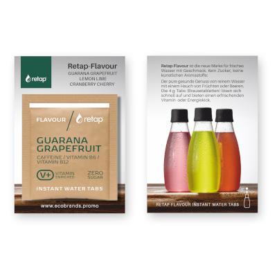 RETAP - Flavour Card im Kundendesign mit 1 Flavour