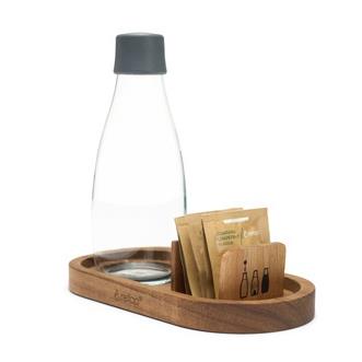 RETAP - Wooden Tray Set mit 0,8 Liter GO bottle