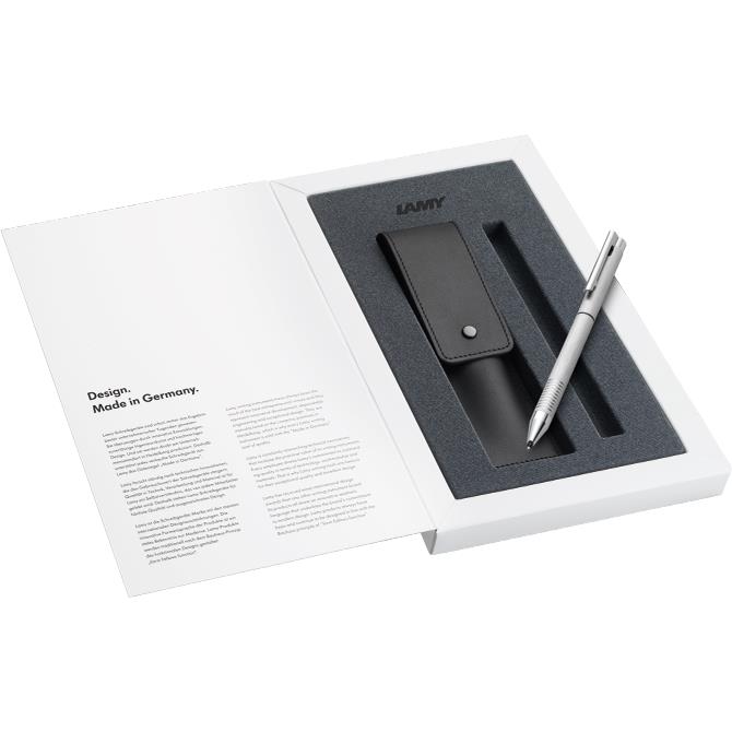 Set LAMY logo twin pen brushed