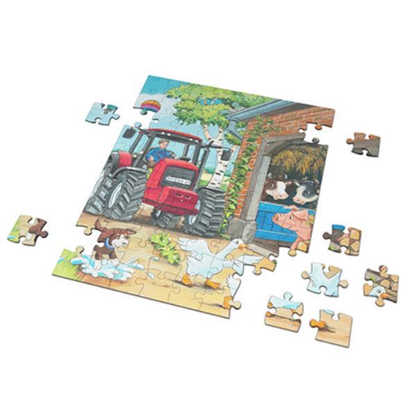 Puzzle A3 - 40 oder 100 Teile, in Stülpdeckelschachtel