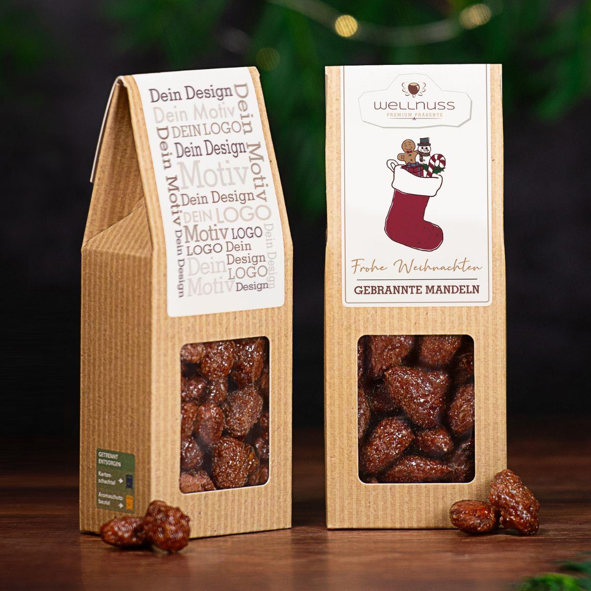 Weihnachts-Edition - Faltschachtel - Gebrannte Mandeln