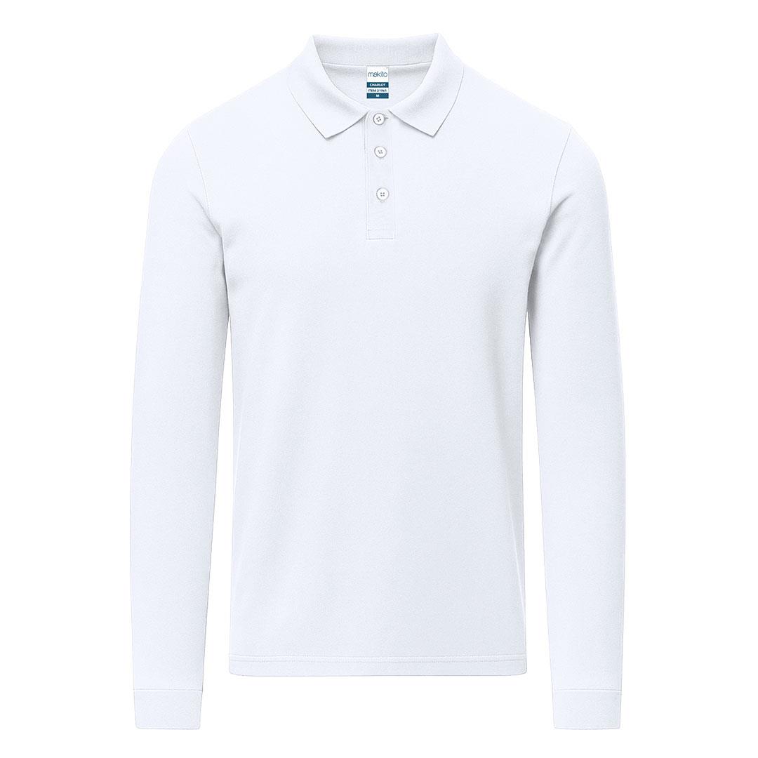 Erwachsene Weiß Polo-Shirt