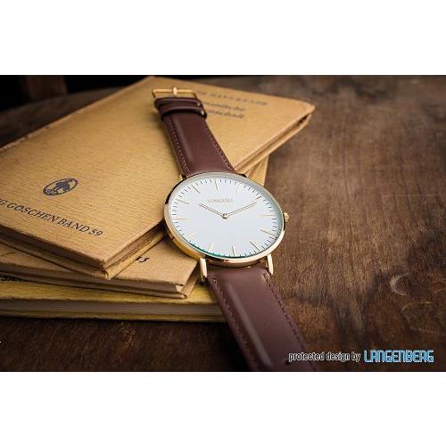 Metalluhr CLASSIC FLAT gold