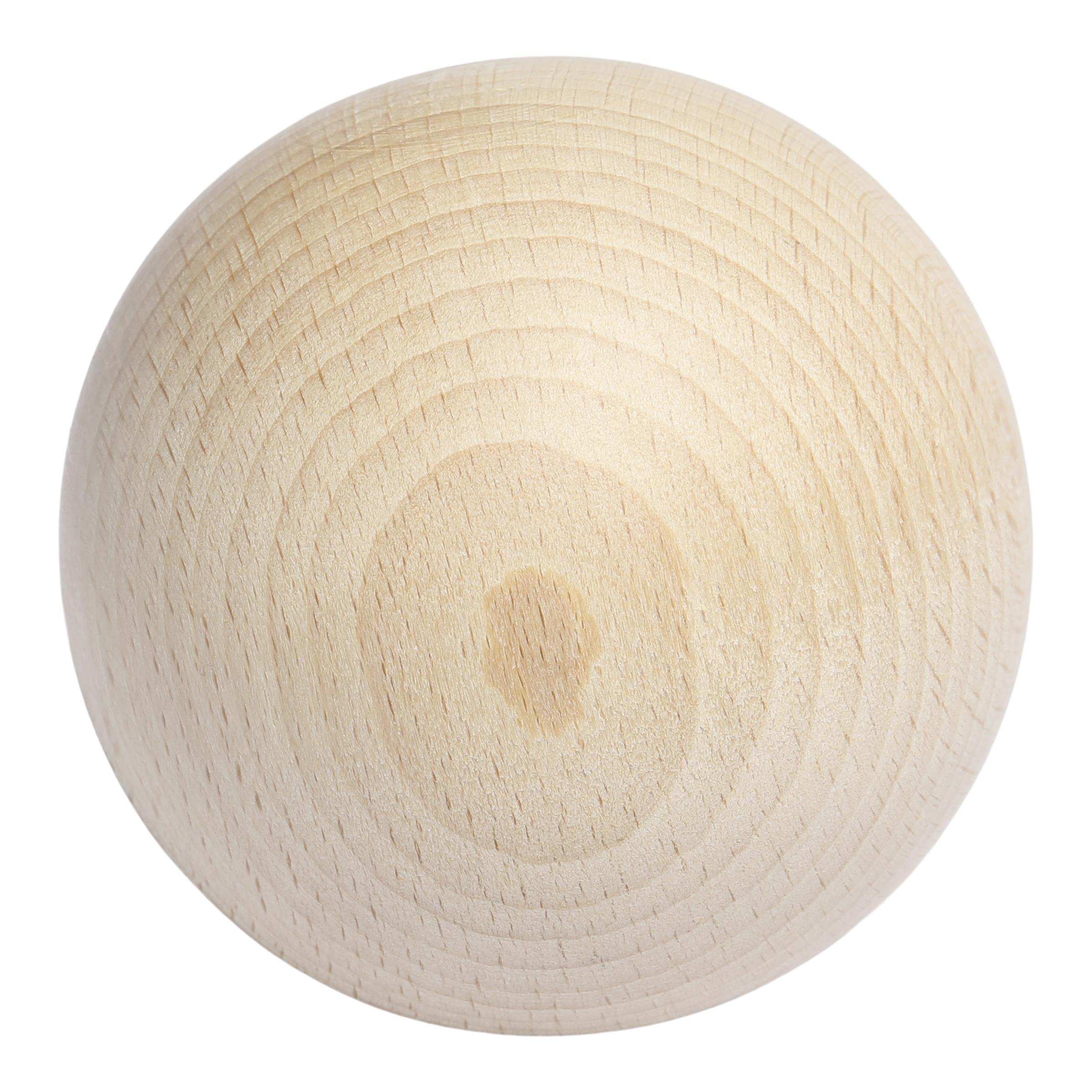 Massageball aus Holz, 8cm, ´Made in Europe´